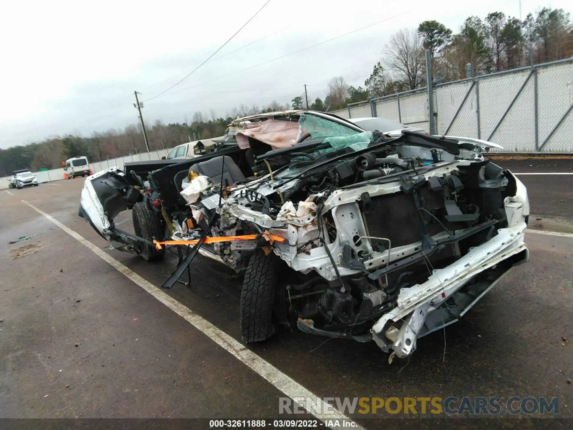 1 Photograph of a damaged car 5TFRZ5CN2KX079893 TOYOTA TACOMA 2WD 2019