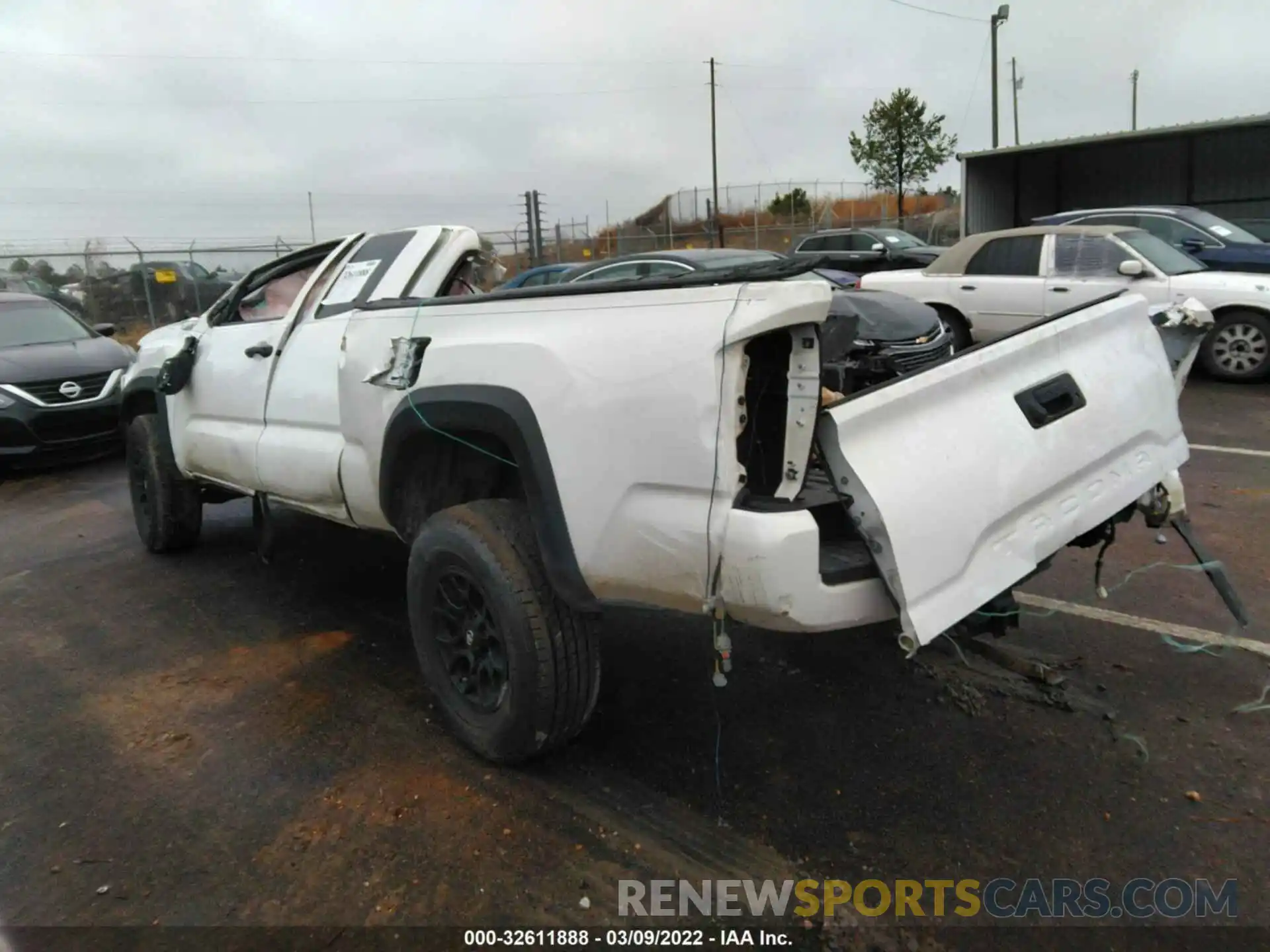 3 Photograph of a damaged car 5TFRZ5CN2KX079893 TOYOTA TACOMA 2WD 2019