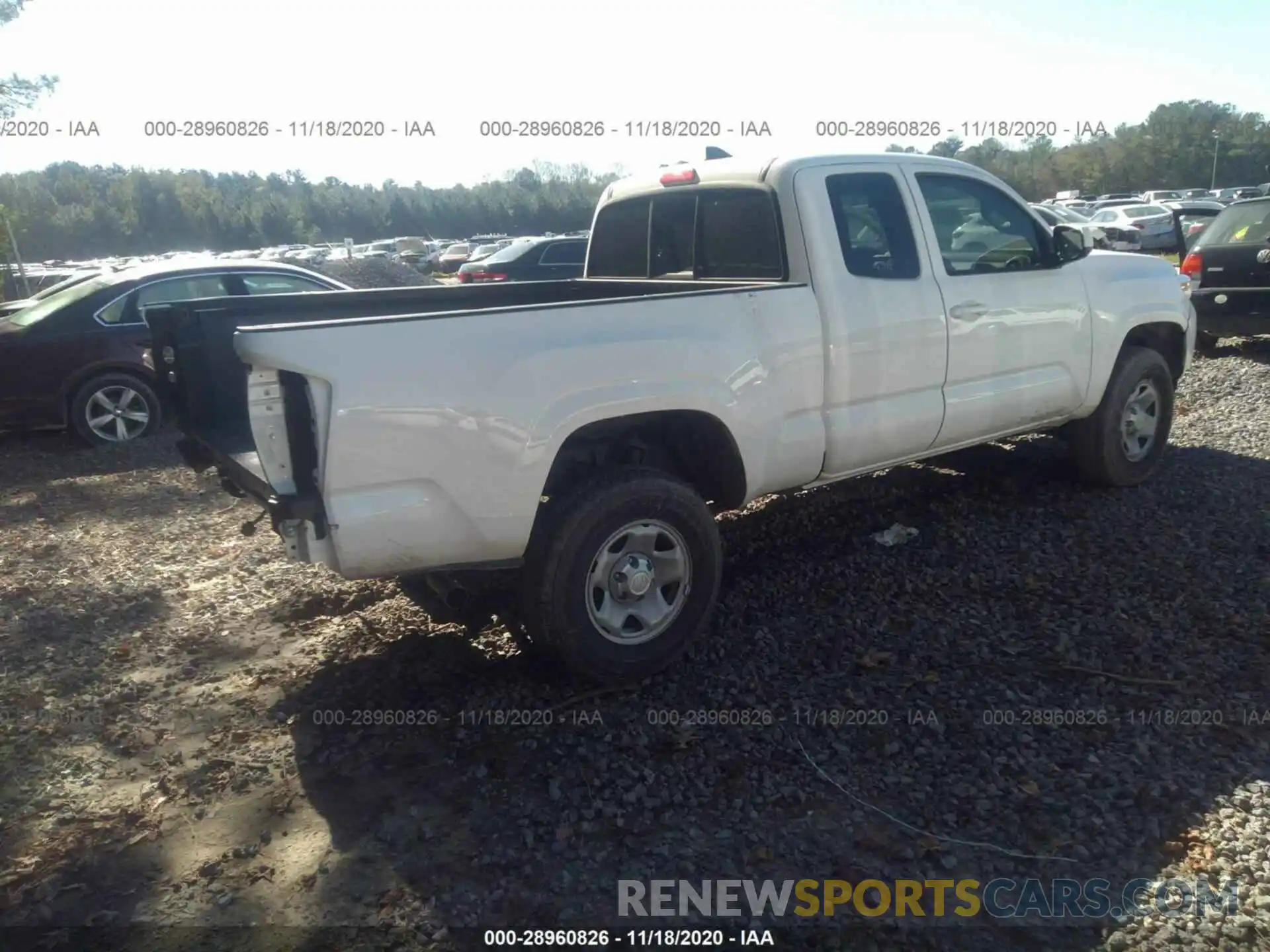 4 Photograph of a damaged car 5TFRZ5CN3KX078722 TOYOTA TACOMA 2WD 2019