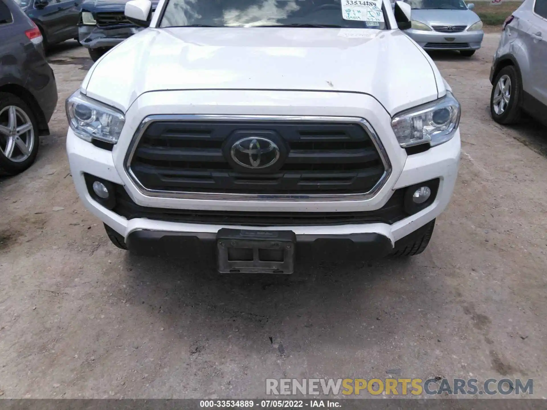 6 Photograph of a damaged car 5TFRZ5CN7KX079419 TOYOTA TACOMA 2WD 2019