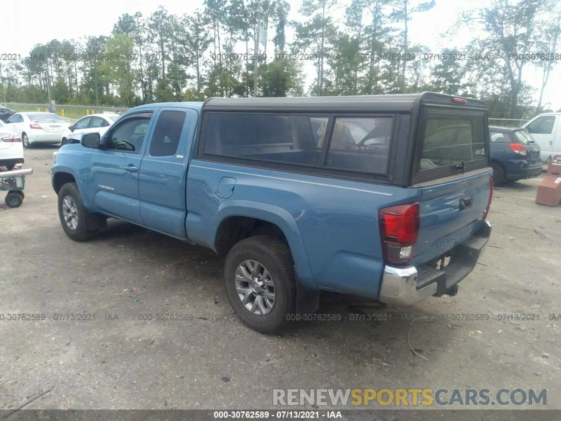 3 Photograph of a damaged car 5TFRZ5CN7KX083390 TOYOTA TACOMA 2WD 2019