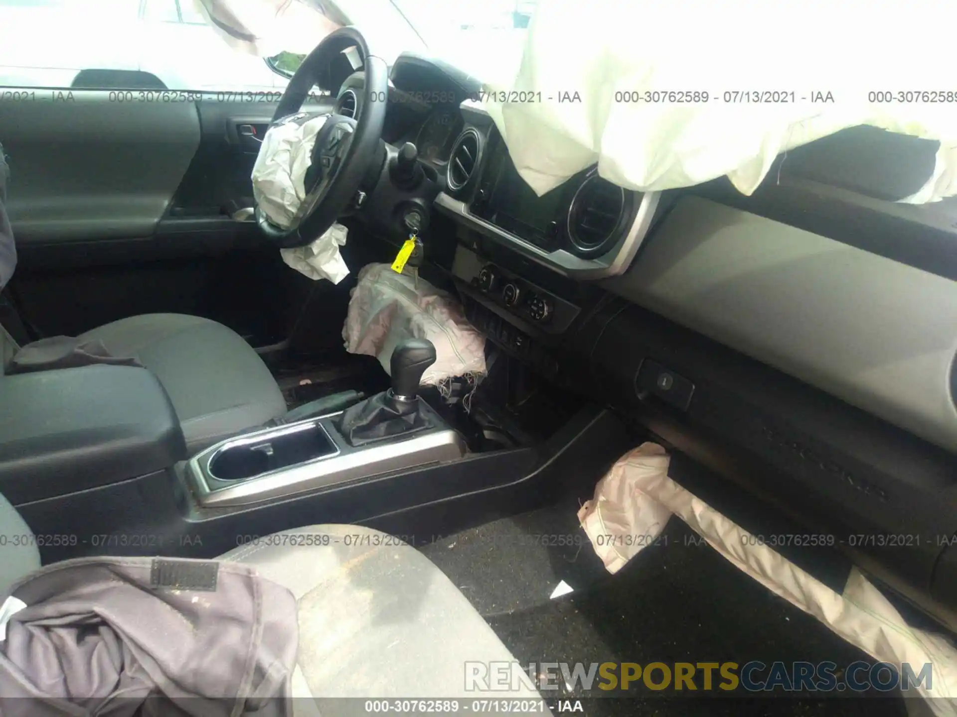 5 Photograph of a damaged car 5TFRZ5CN7KX083390 TOYOTA TACOMA 2WD 2019