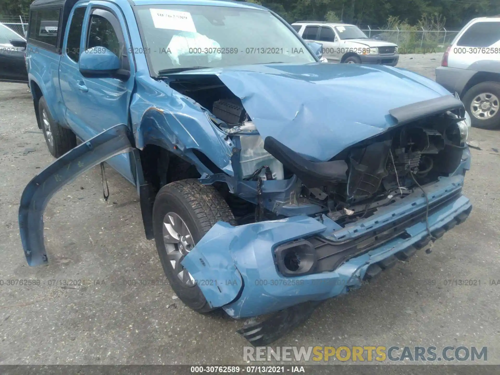 6 Photograph of a damaged car 5TFRZ5CN7KX083390 TOYOTA TACOMA 2WD 2019