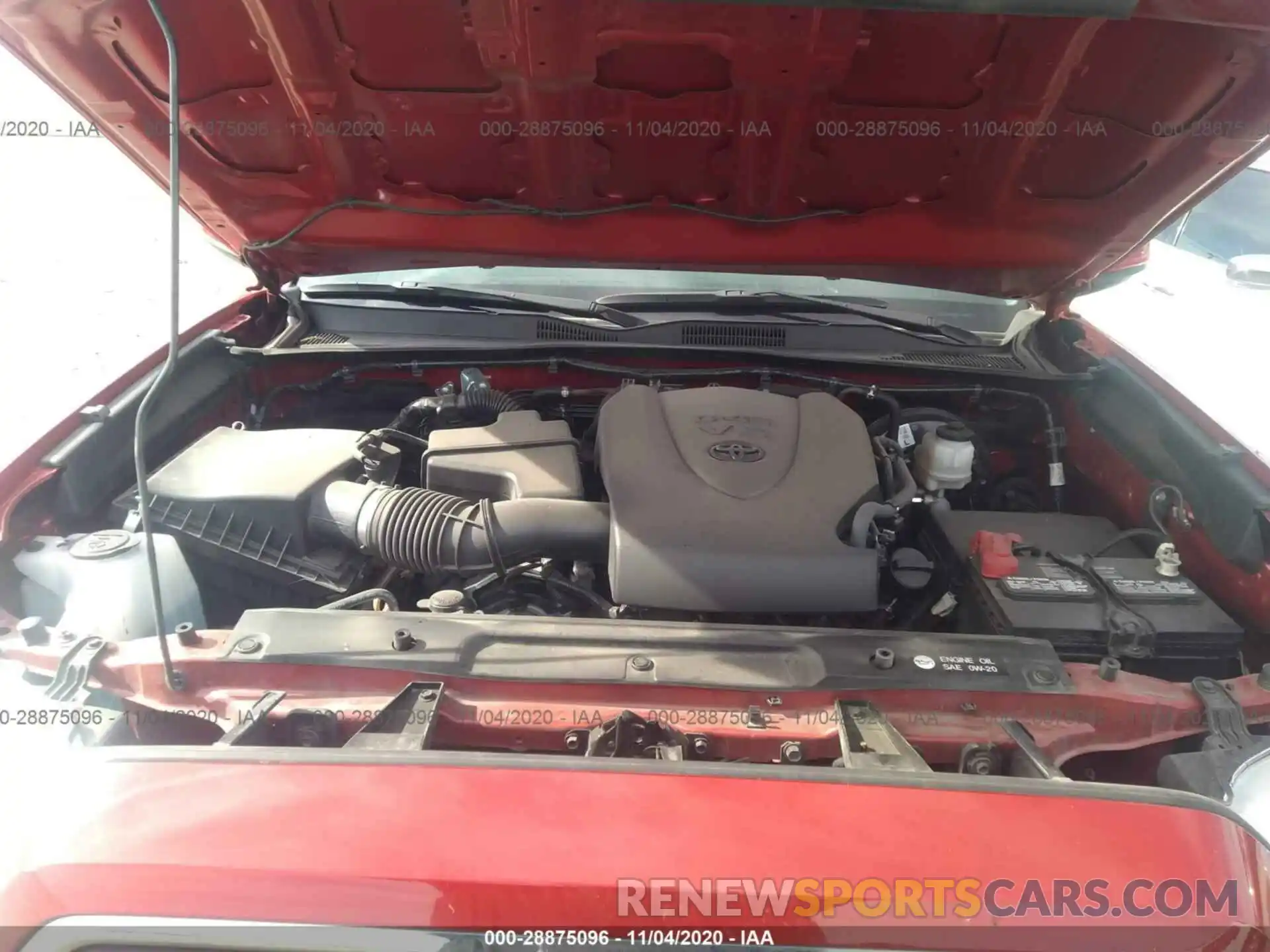 10 Photograph of a damaged car 5TFRZ5CN8KX082121 TOYOTA TACOMA 2WD 2019