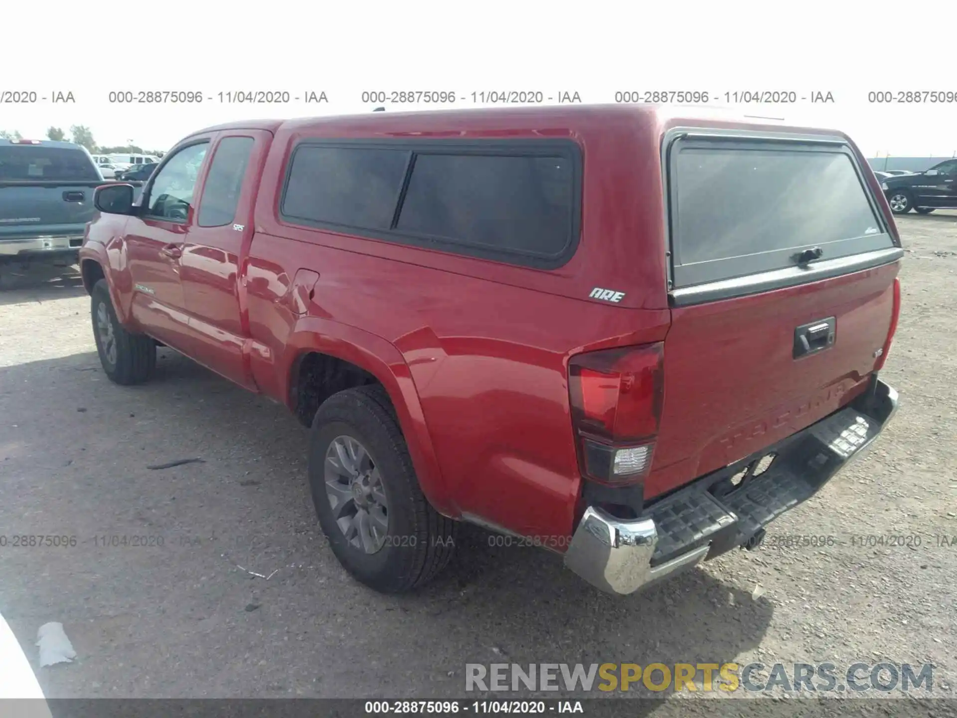 3 Фотография поврежденного автомобиля 5TFRZ5CN8KX082121 TOYOTA TACOMA 2WD 2019