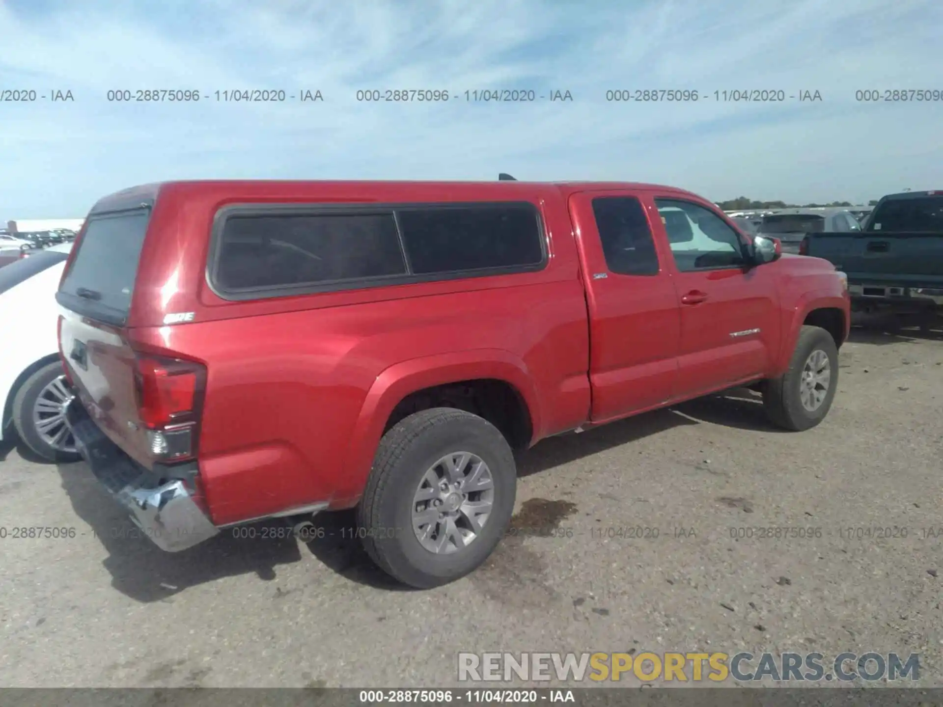 4 Фотография поврежденного автомобиля 5TFRZ5CN8KX082121 TOYOTA TACOMA 2WD 2019