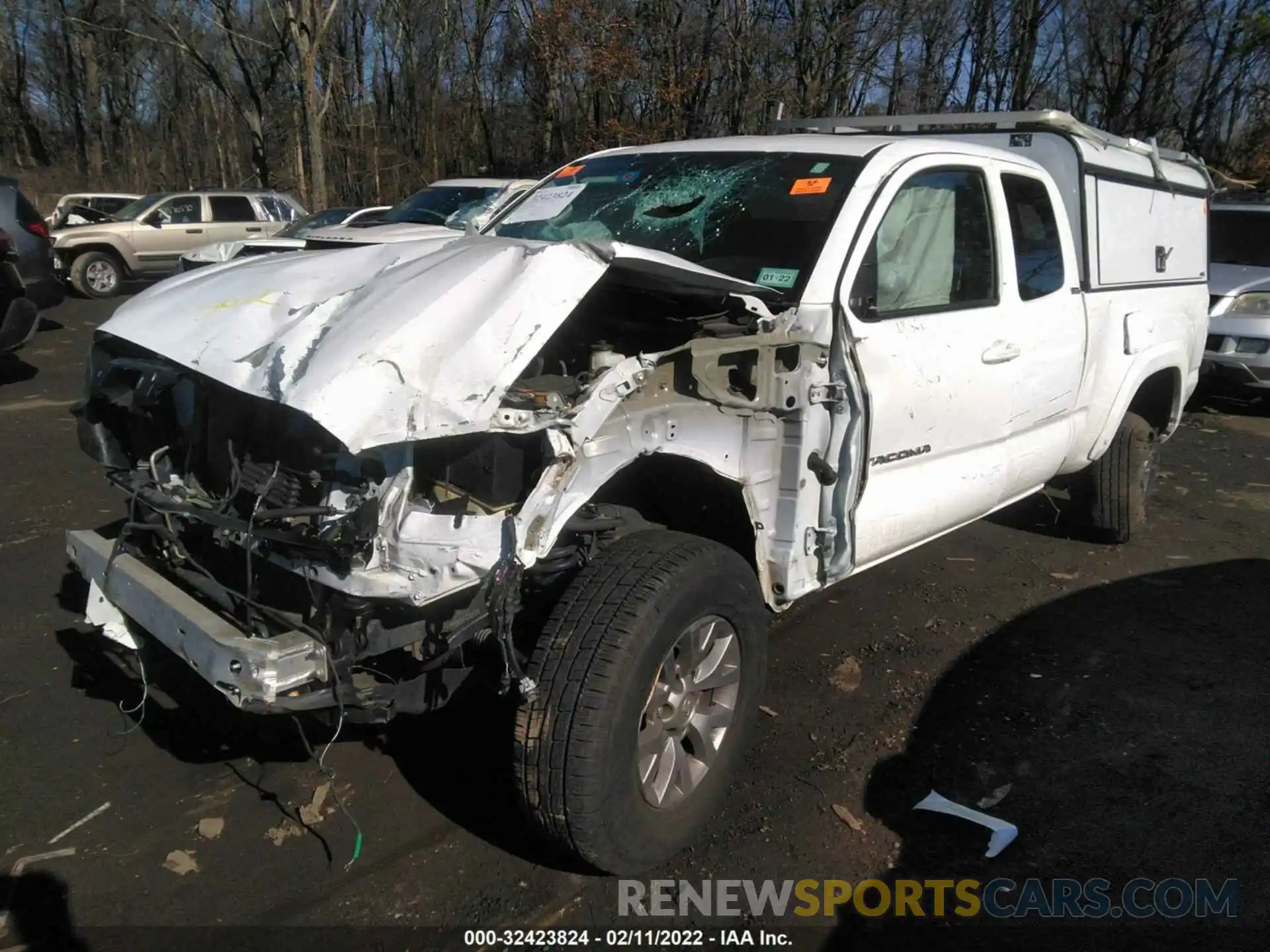 2 Photograph of a damaged car 5TFRZ5CNXKX078720 TOYOTA TACOMA 2WD 2019