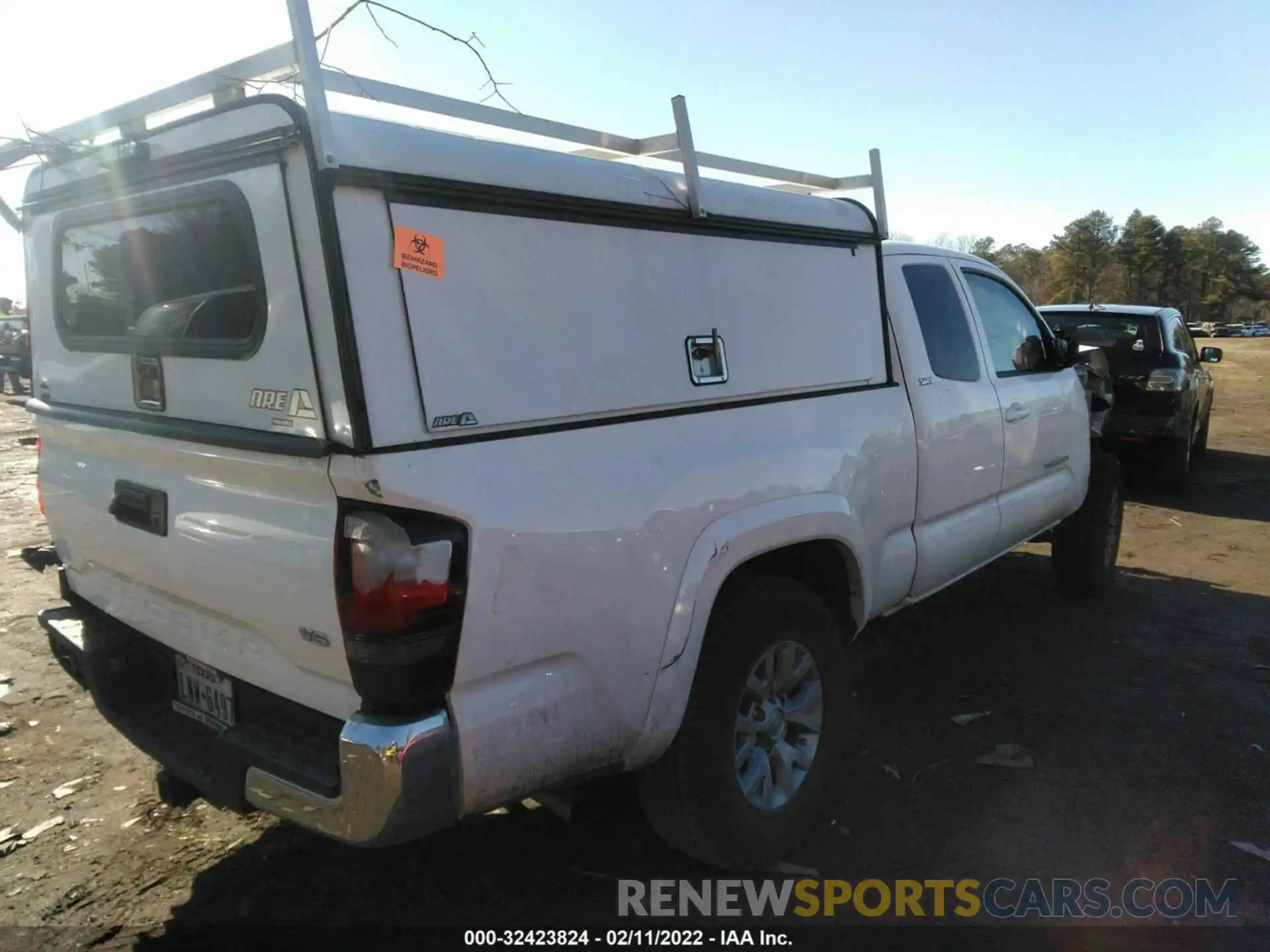 4 Фотография поврежденного автомобиля 5TFRZ5CNXKX078720 TOYOTA TACOMA 2WD 2019