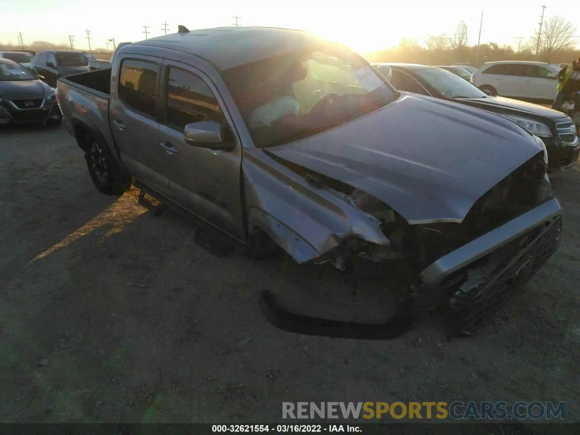 1 Photograph of a damaged car 3TMAZ5CN0LM123135 TOYOTA TACOMA 2WD 2020