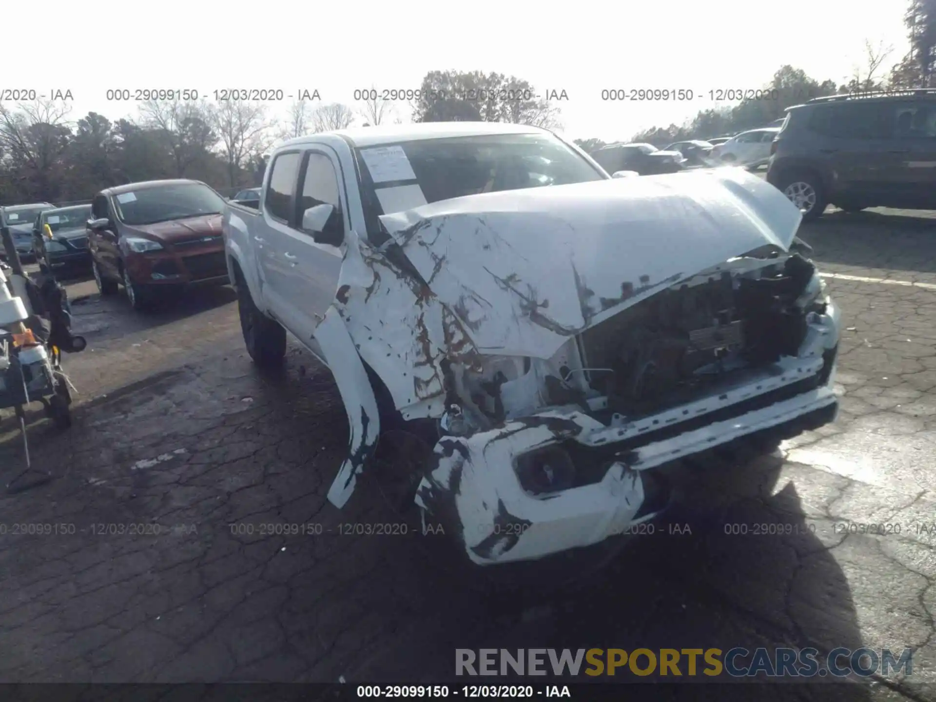 1 Photograph of a damaged car 3TMAZ5CN1LM115433 TOYOTA TACOMA 2WD 2020