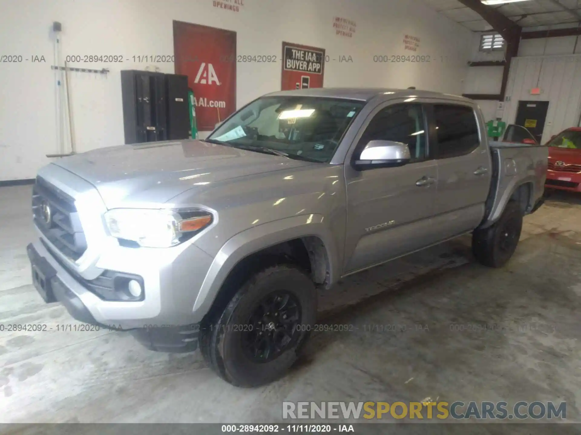 2 Photograph of a damaged car 3TMAZ5CN1LM118090 TOYOTA TACOMA 2WD 2020