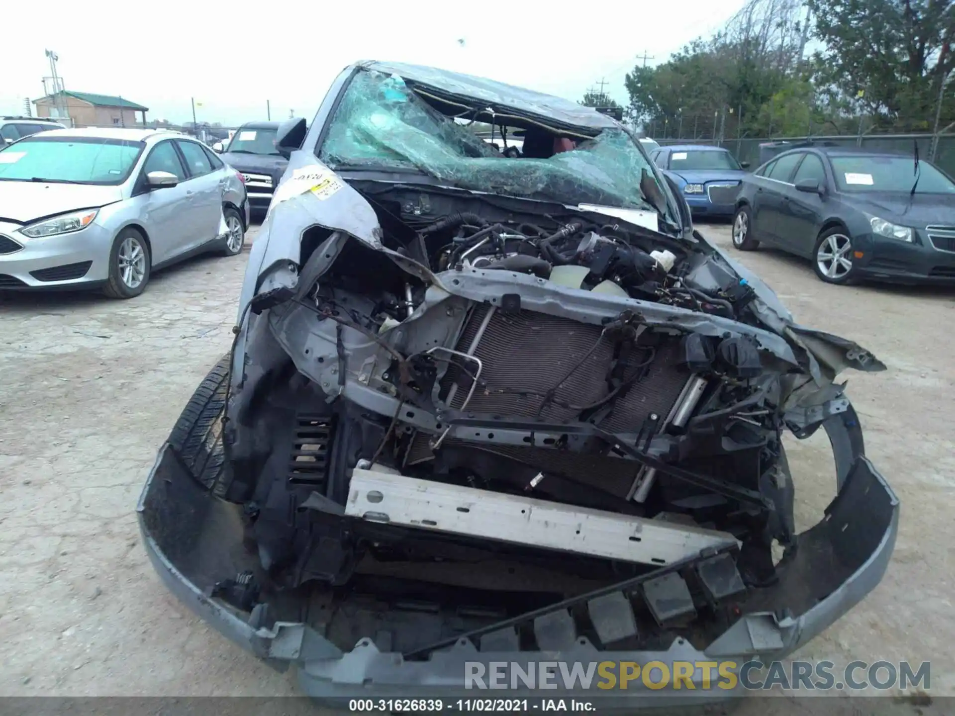 6 Photograph of a damaged car 3TMAZ5CN1LM122513 TOYOTA TACOMA 2WD 2020