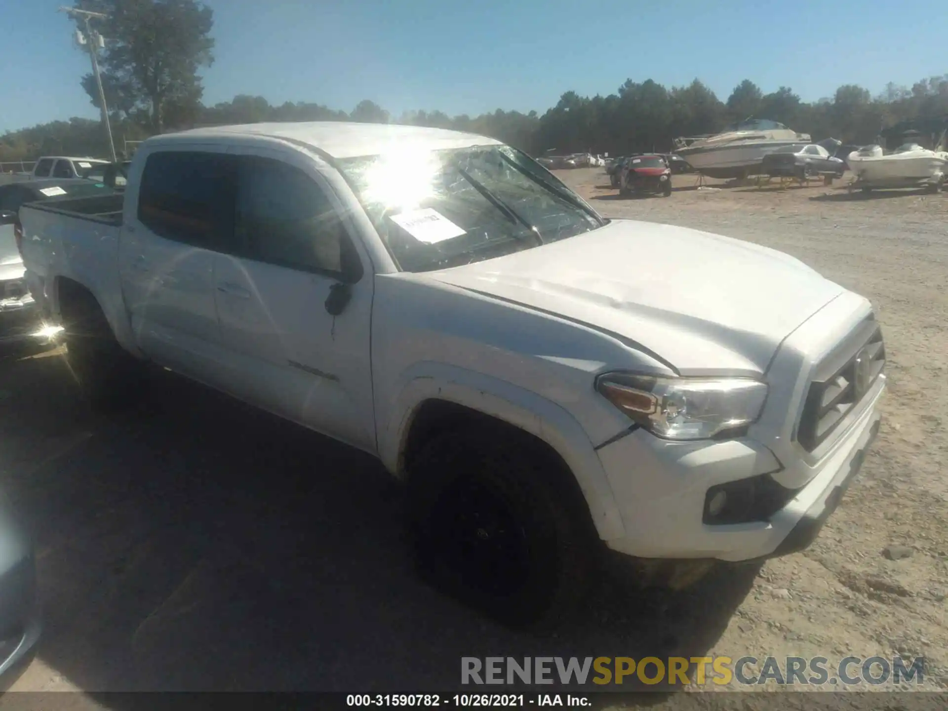 1 Photograph of a damaged car 3TMAZ5CN1LM126559 TOYOTA TACOMA 2WD 2020