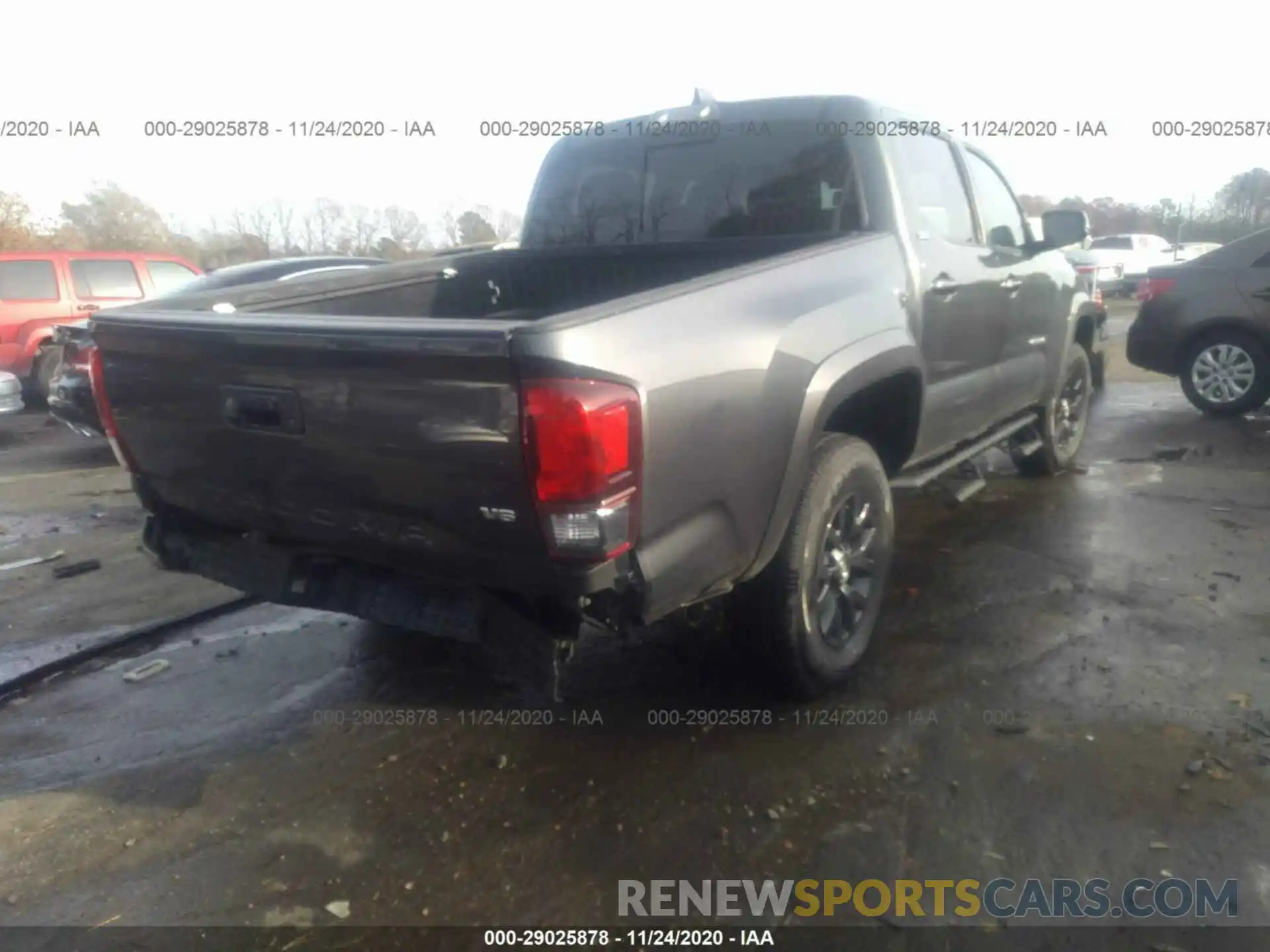 4 Фотография поврежденного автомобиля 3TMAZ5CN2LM114842 TOYOTA TACOMA 2WD 2020