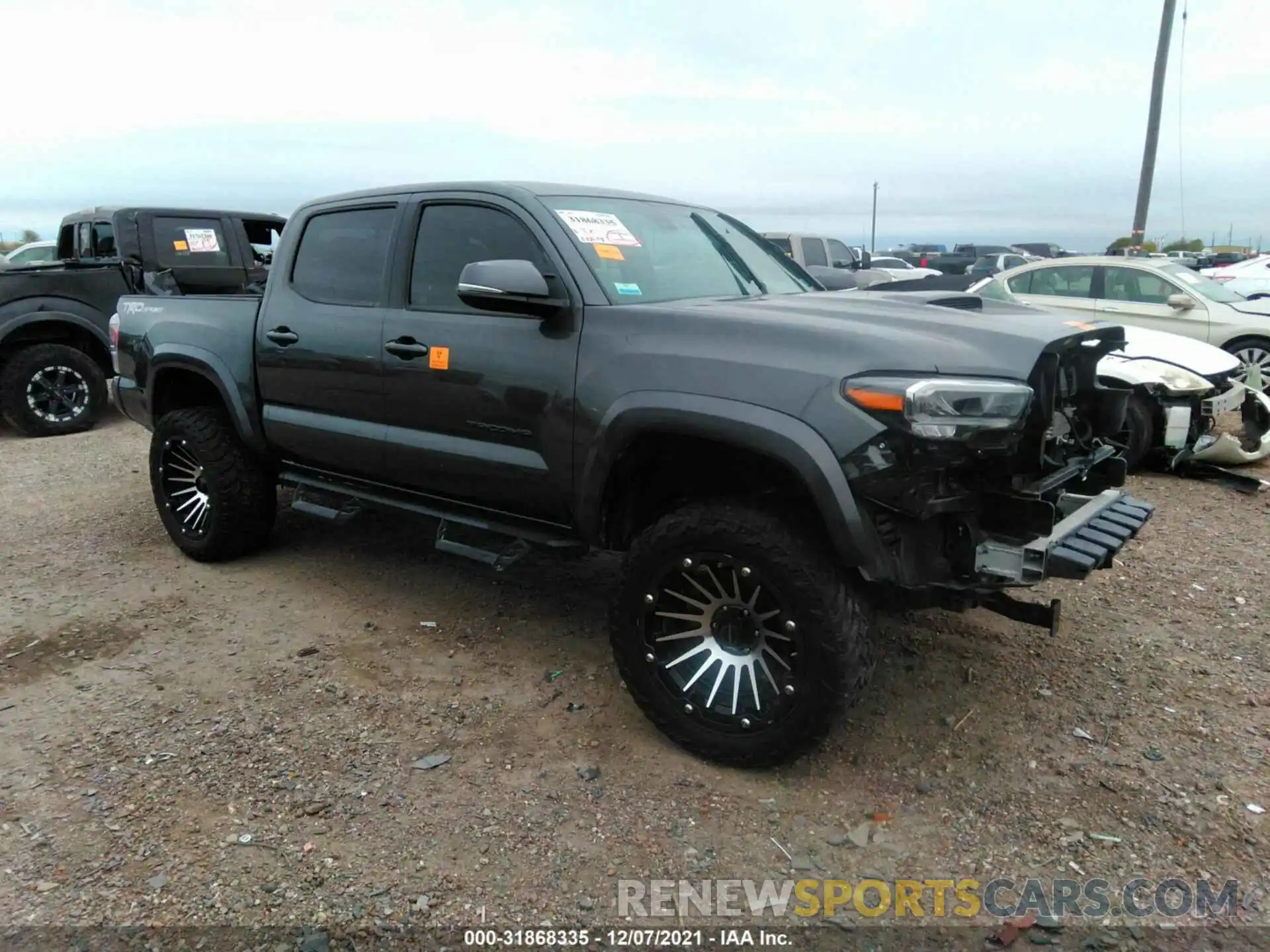 1 Photograph of a damaged car 3TMAZ5CN2LM119796 TOYOTA TACOMA 2WD 2020