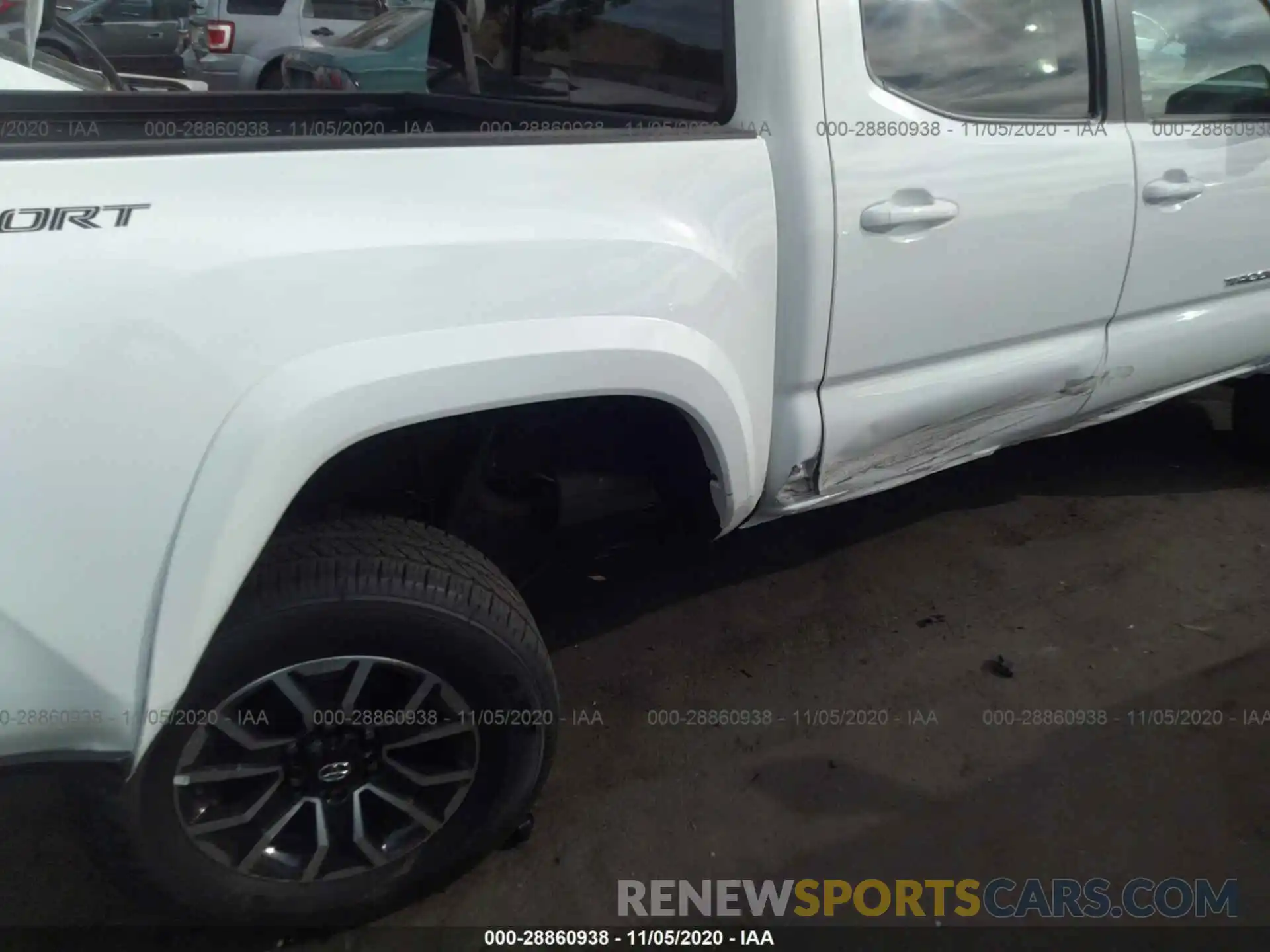 6 Фотография поврежденного автомобиля 3TMAZ5CN2LM124500 TOYOTA TACOMA 2WD 2020