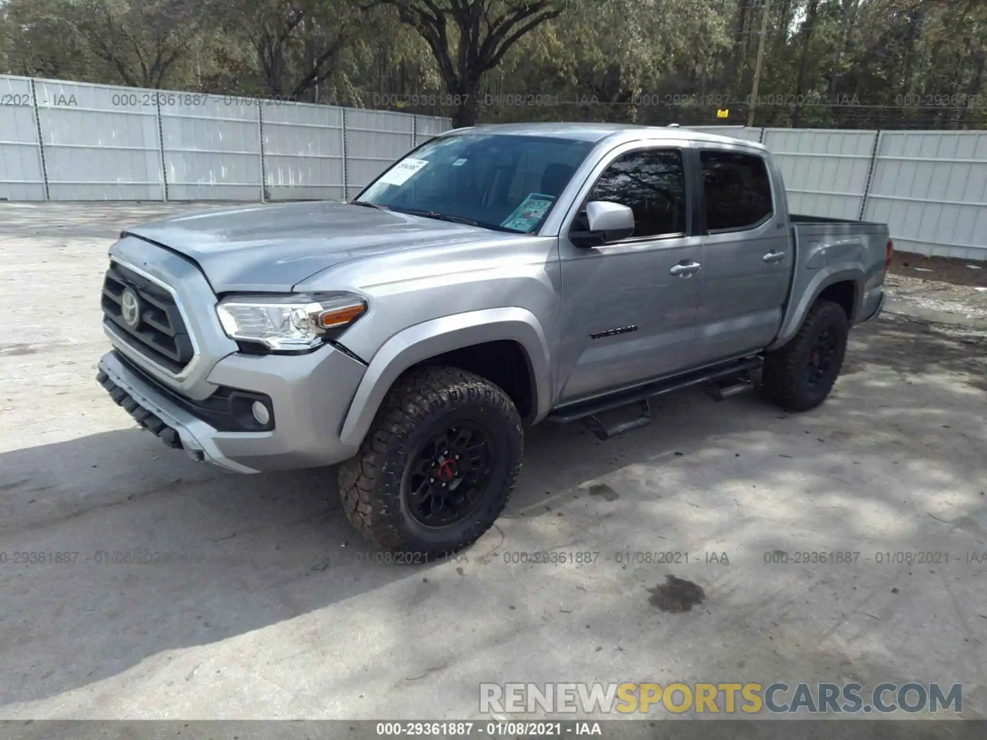 2 Photograph of a damaged car 3TMAZ5CN2LM124934 TOYOTA TACOMA 2WD 2020