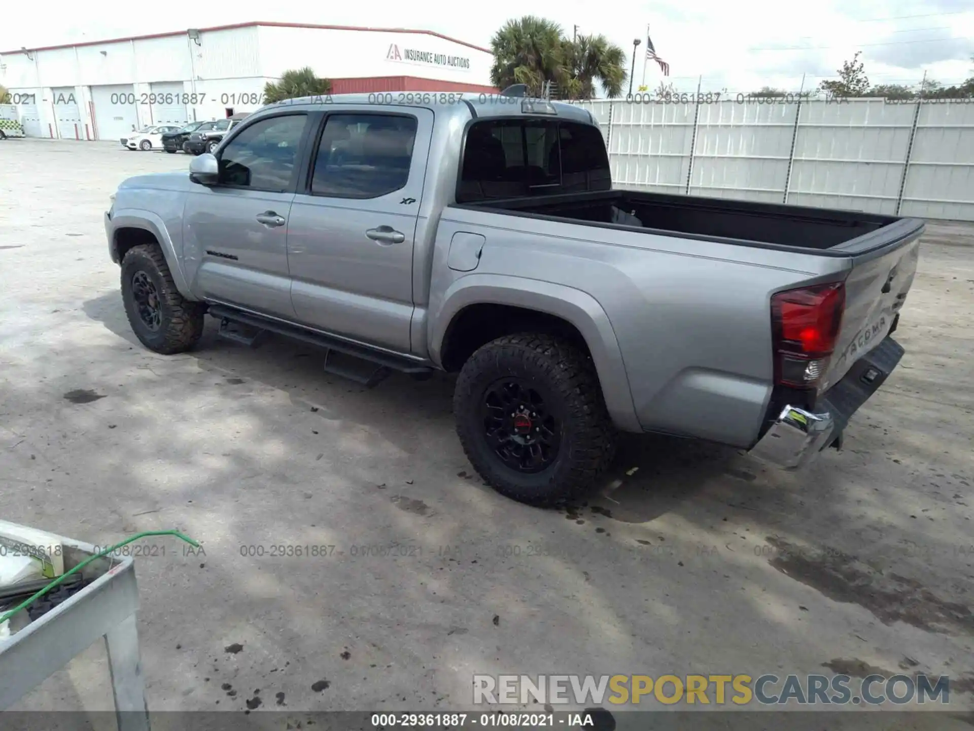 3 Photograph of a damaged car 3TMAZ5CN2LM124934 TOYOTA TACOMA 2WD 2020