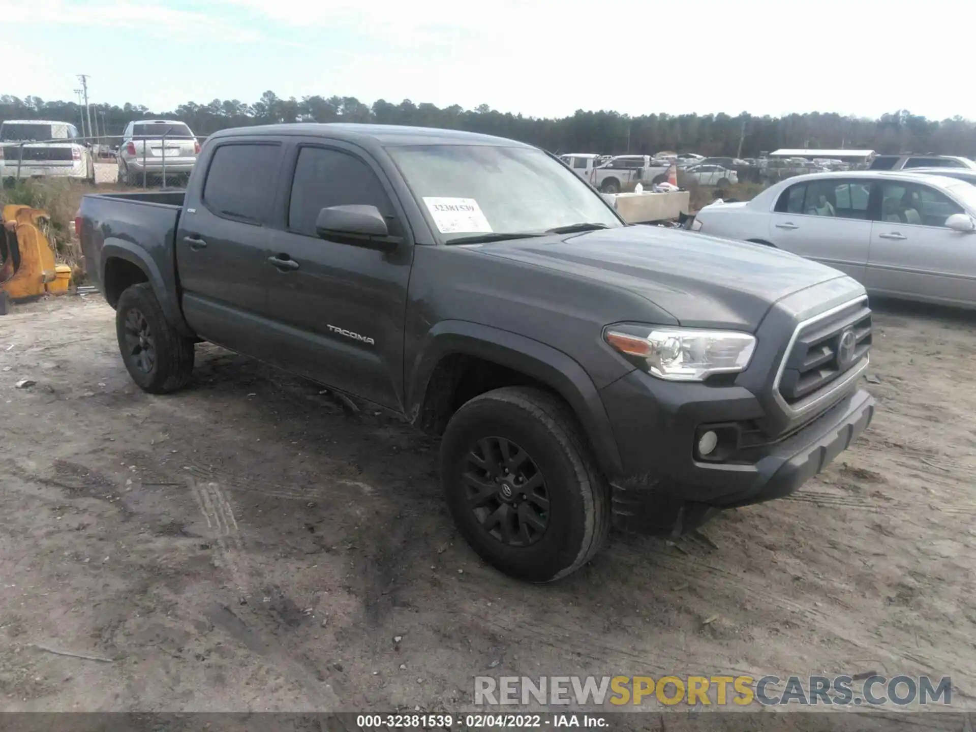 1 Photograph of a damaged car 3TMAZ5CN2LM128756 TOYOTA TACOMA 2WD 2020