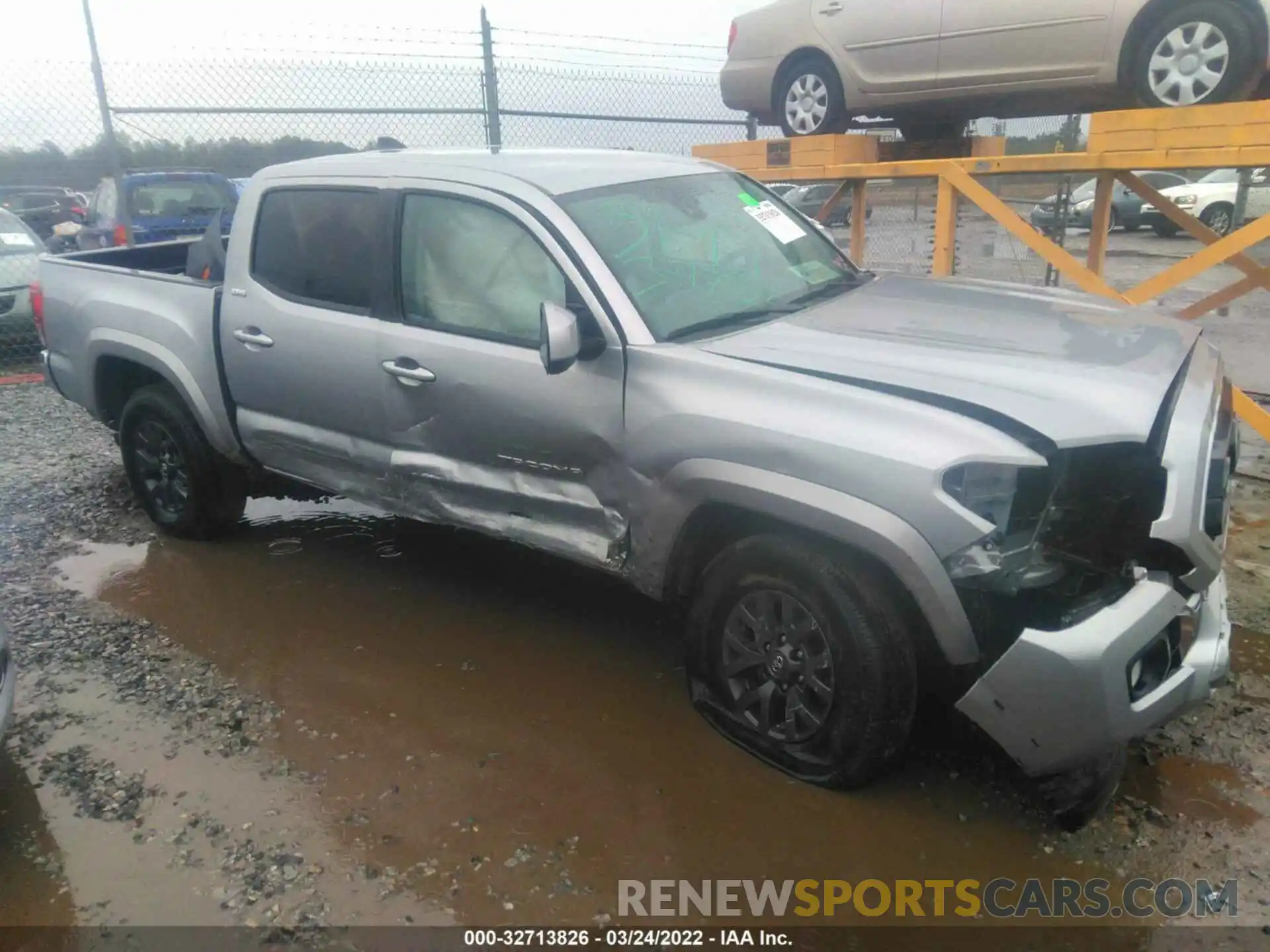 1 Photograph of a damaged car 3TMAZ5CN2LM128868 TOYOTA TACOMA 2WD 2020