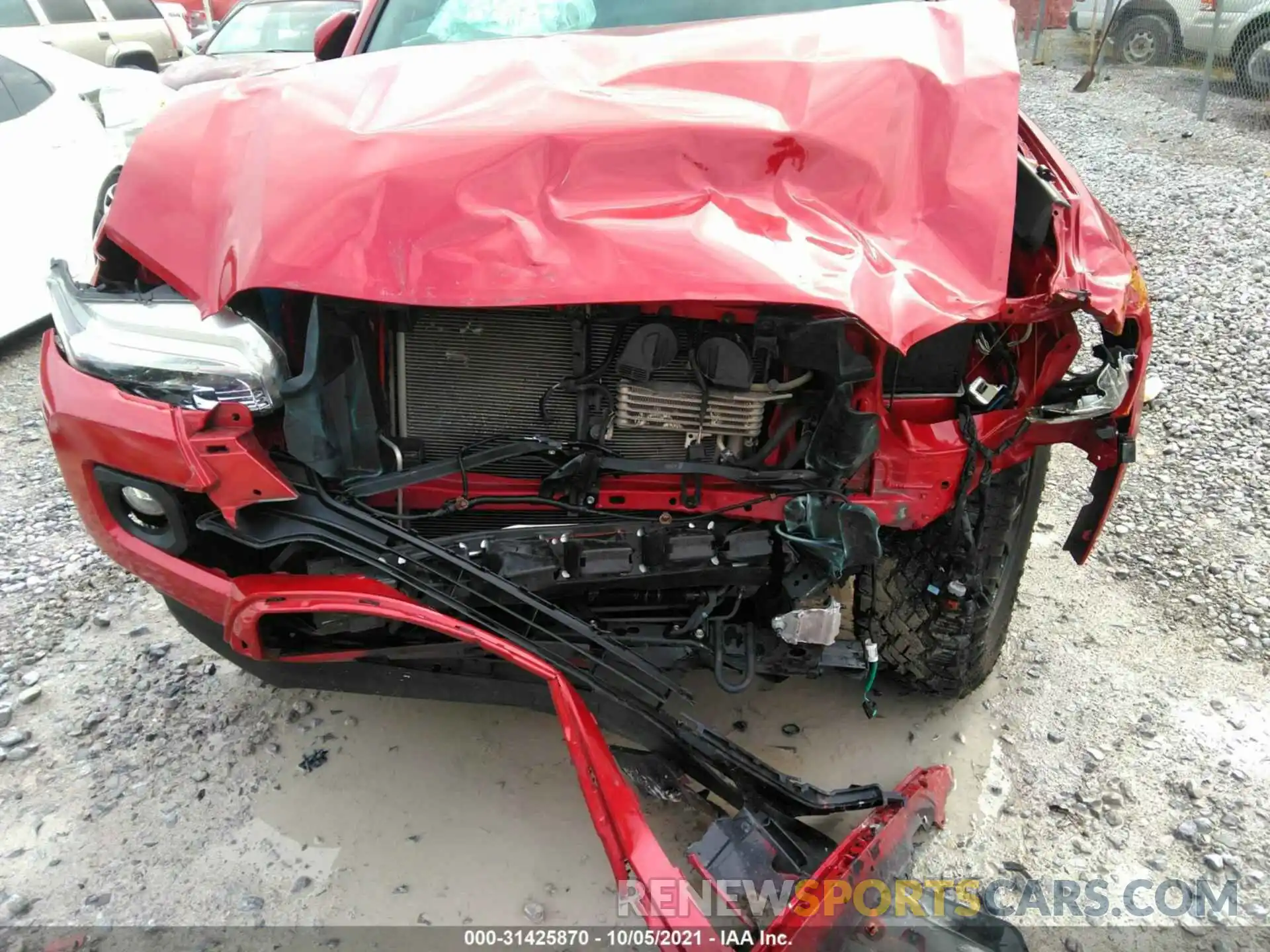 6 Photograph of a damaged car 3TMAZ5CN2LM129129 TOYOTA TACOMA 2WD 2020