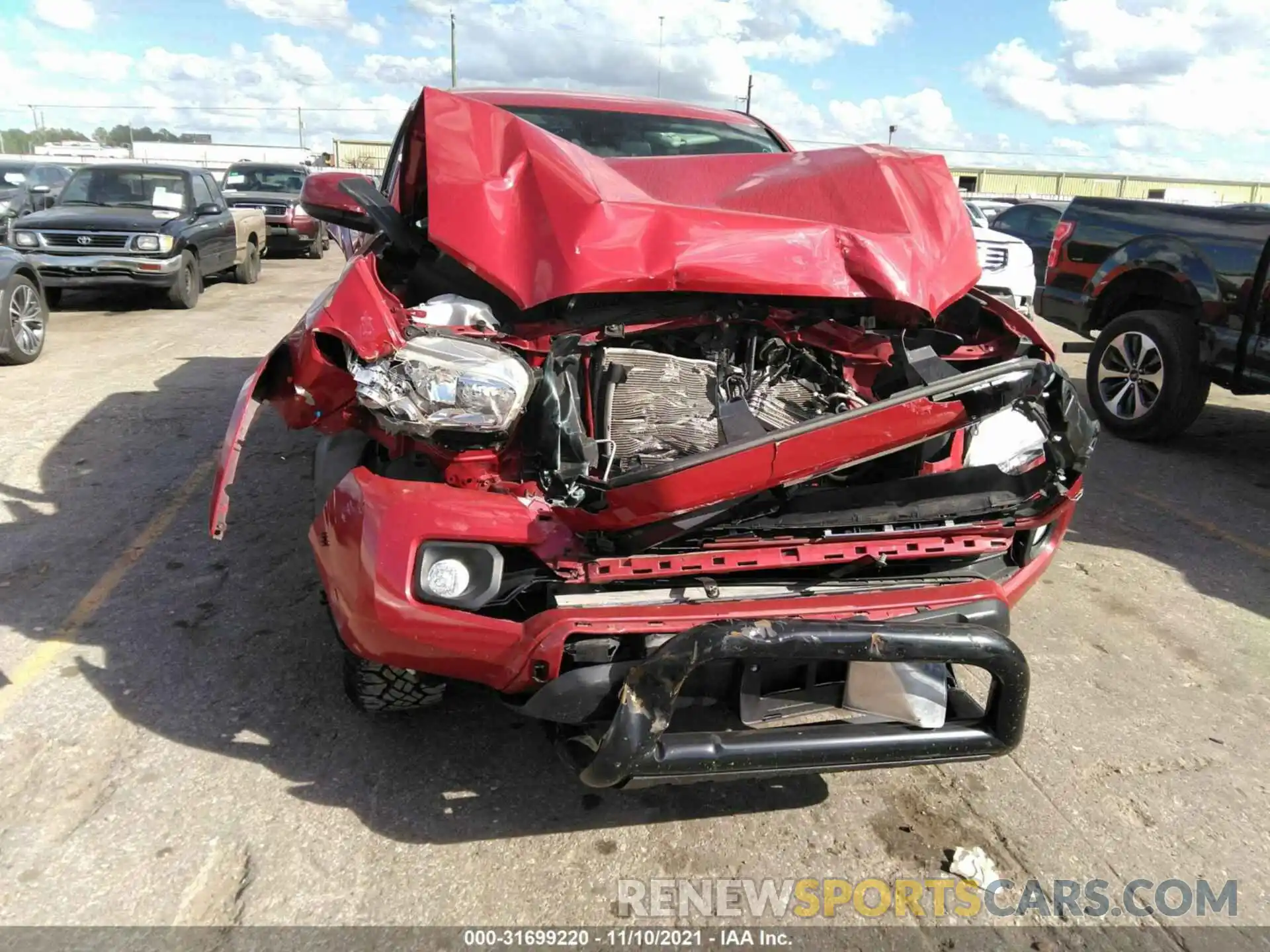 6 Photograph of a damaged car 3TMAZ5CN3LM118639 TOYOTA TACOMA 2WD 2020