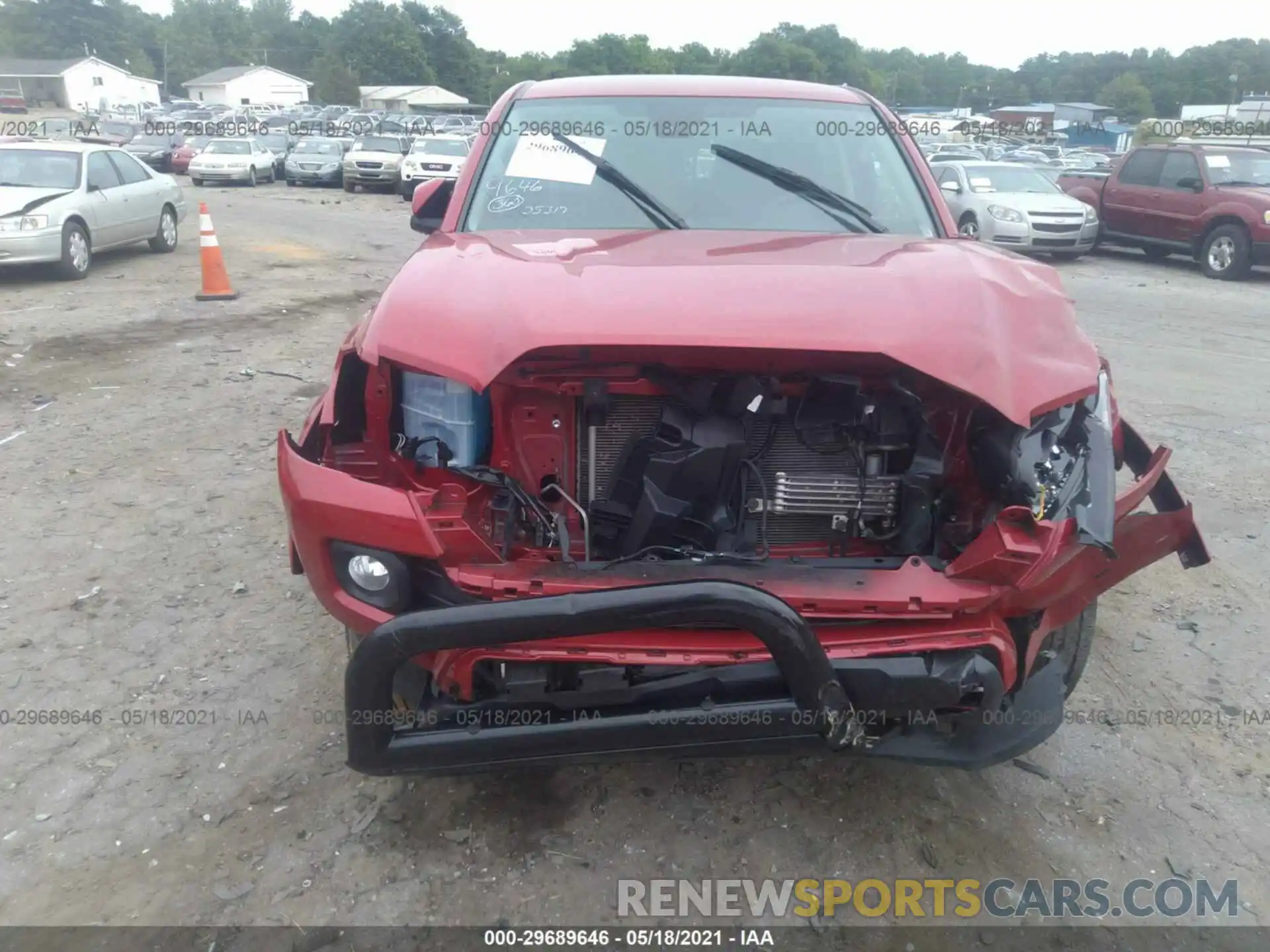 6 Photograph of a damaged car 3TMAZ5CN3LM123193 TOYOTA TACOMA 2WD 2020