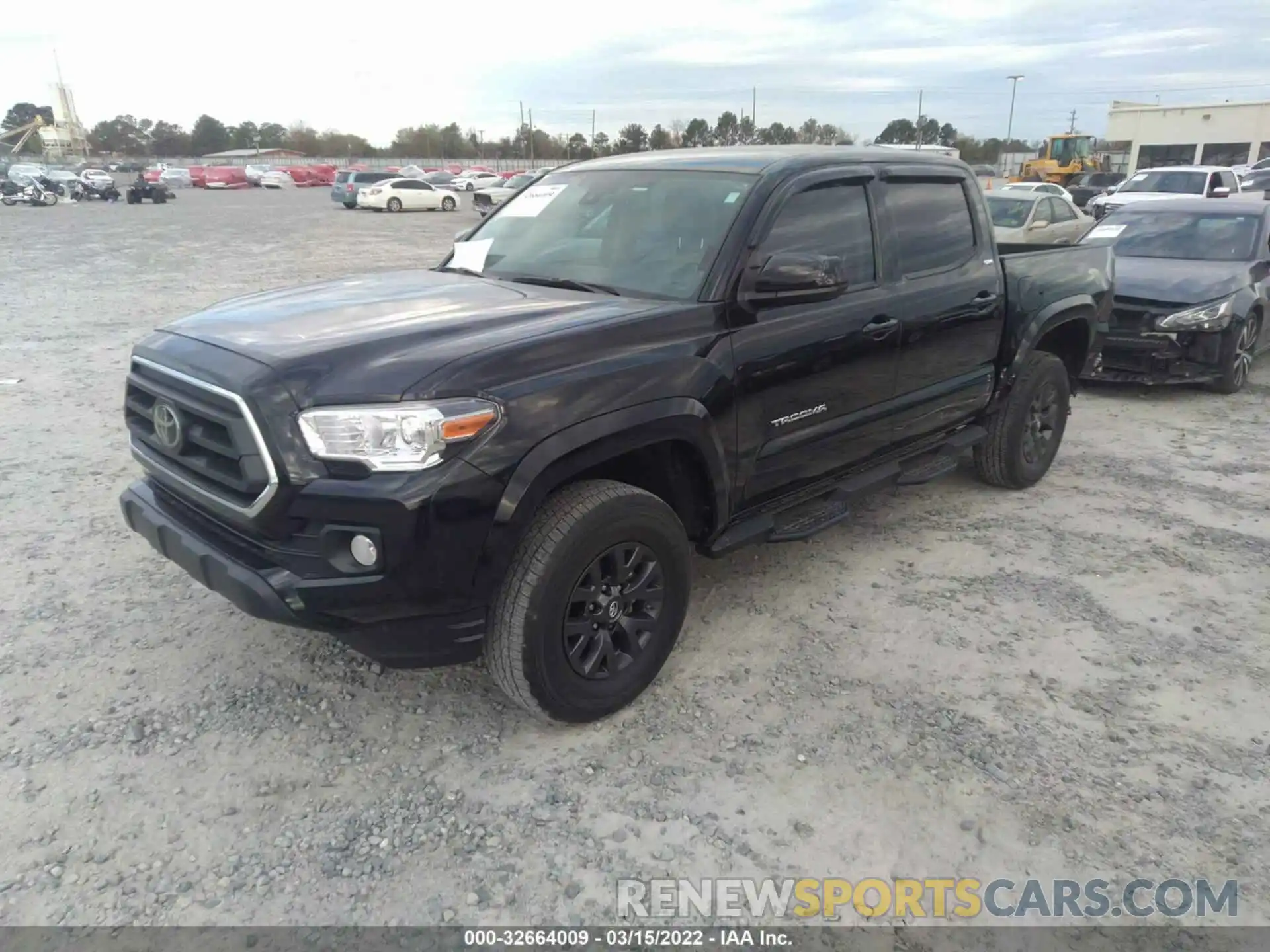 2 Photograph of a damaged car 3TMAZ5CN3LM131231 TOYOTA TACOMA 2WD 2020