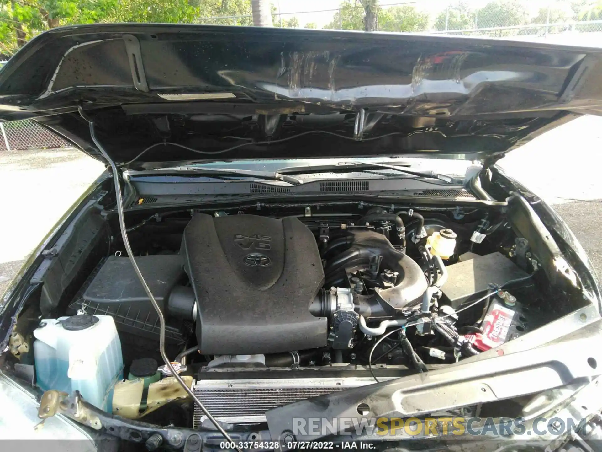 10 Photograph of a damaged car 3TMAZ5CN4LM116124 TOYOTA TACOMA 2WD 2020