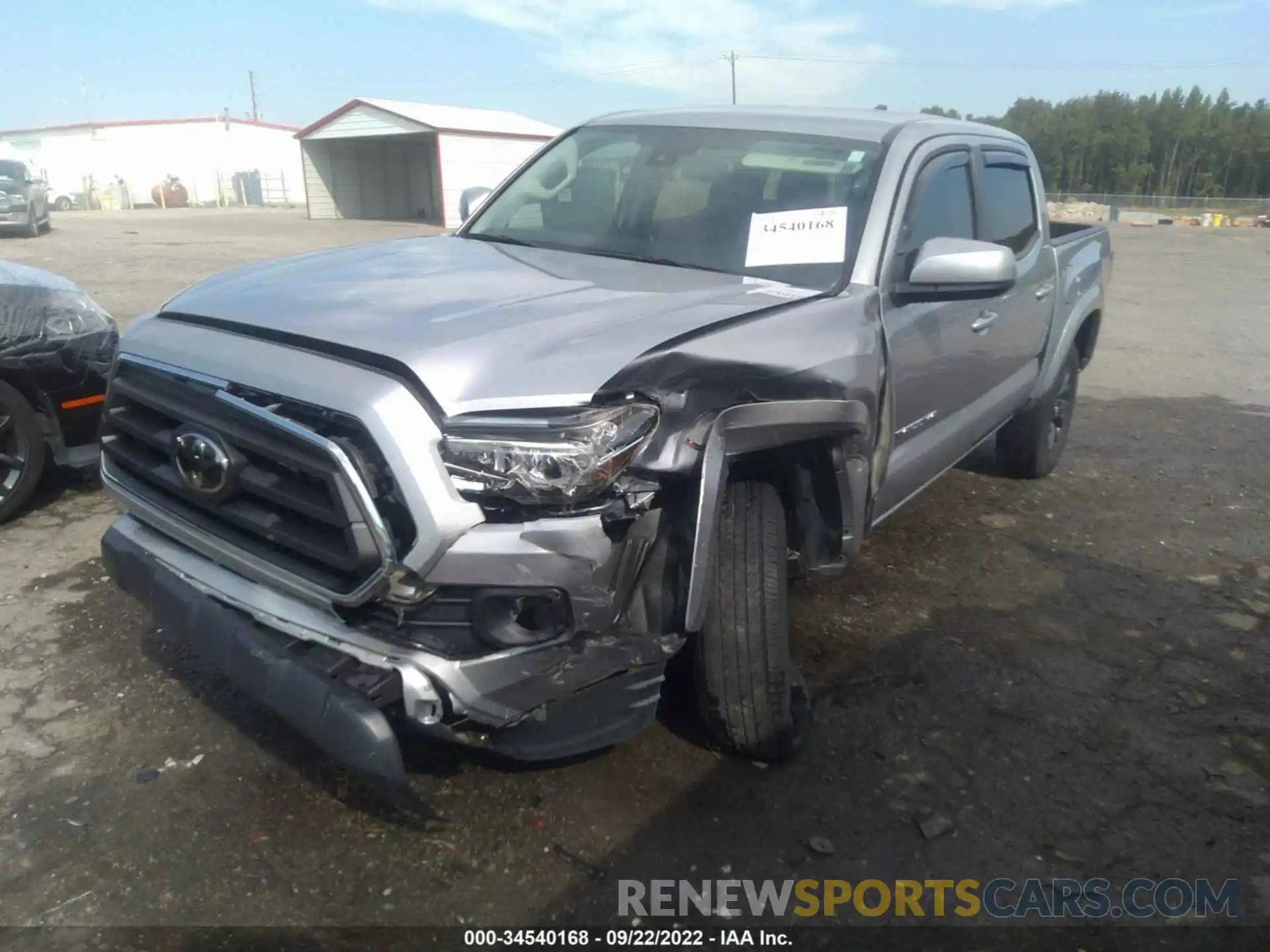 6 Photograph of a damaged car 3TMAZ5CN4LM122800 TOYOTA TACOMA 2WD 2020