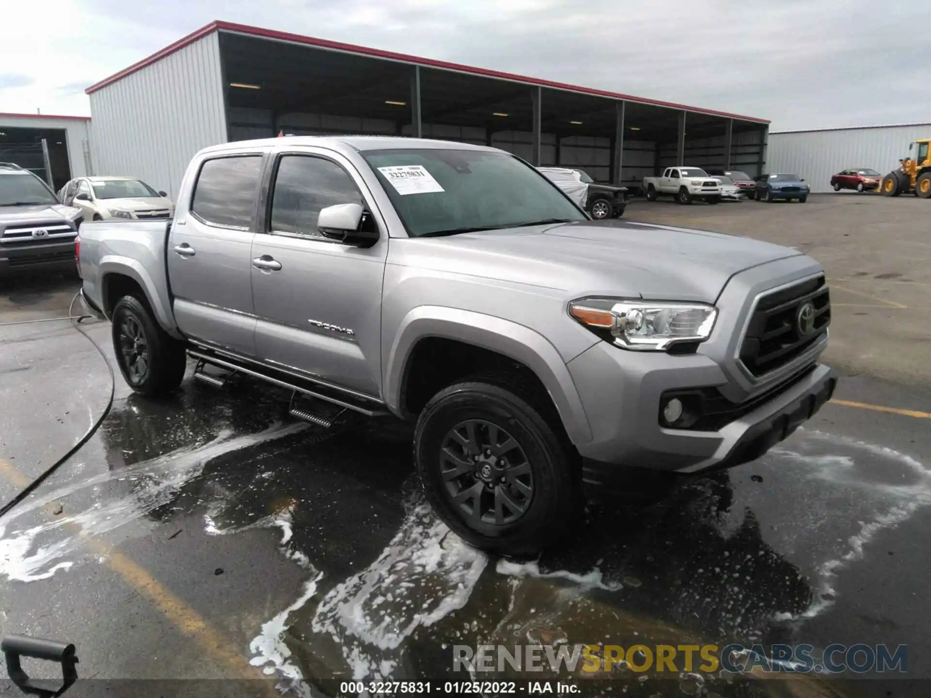 1 Photograph of a damaged car 3TMAZ5CN4LM129732 TOYOTA TACOMA 2WD 2020