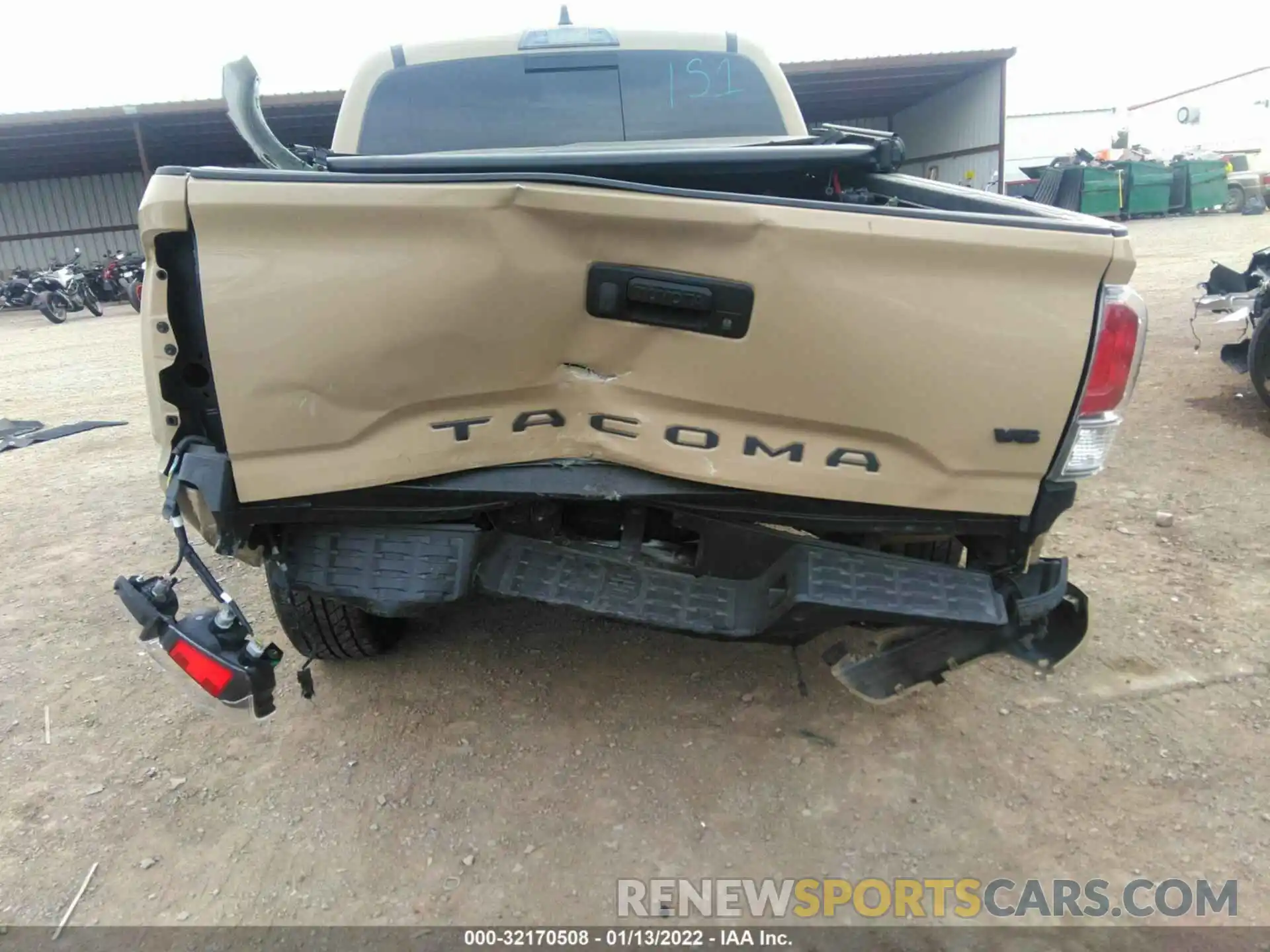 6 Фотография поврежденного автомобиля 3TMAZ5CN4LM133036 TOYOTA TACOMA 2WD 2020