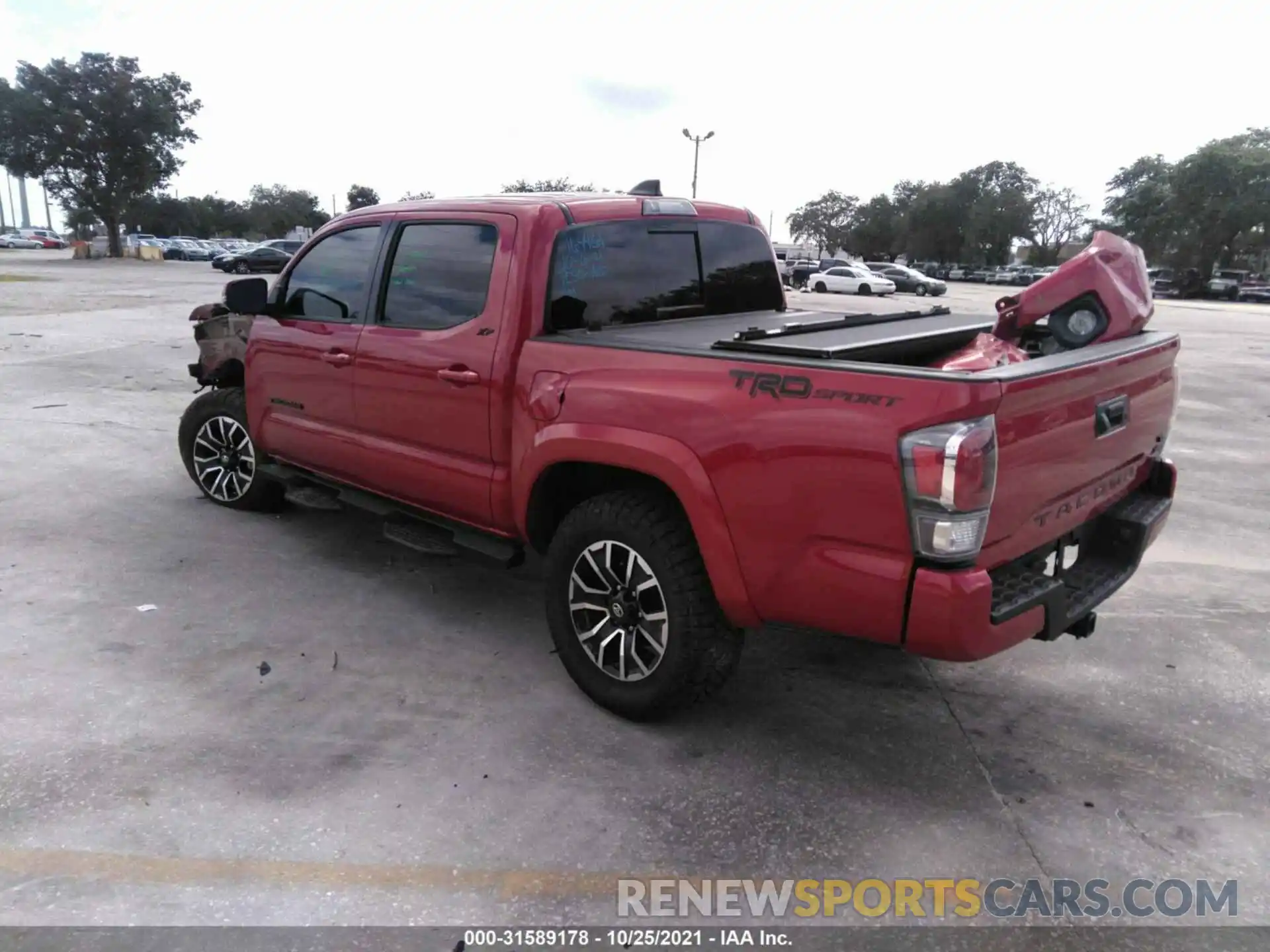 3 Photograph of a damaged car 3TMAZ5CN4LM135045 TOYOTA TACOMA 2WD 2020