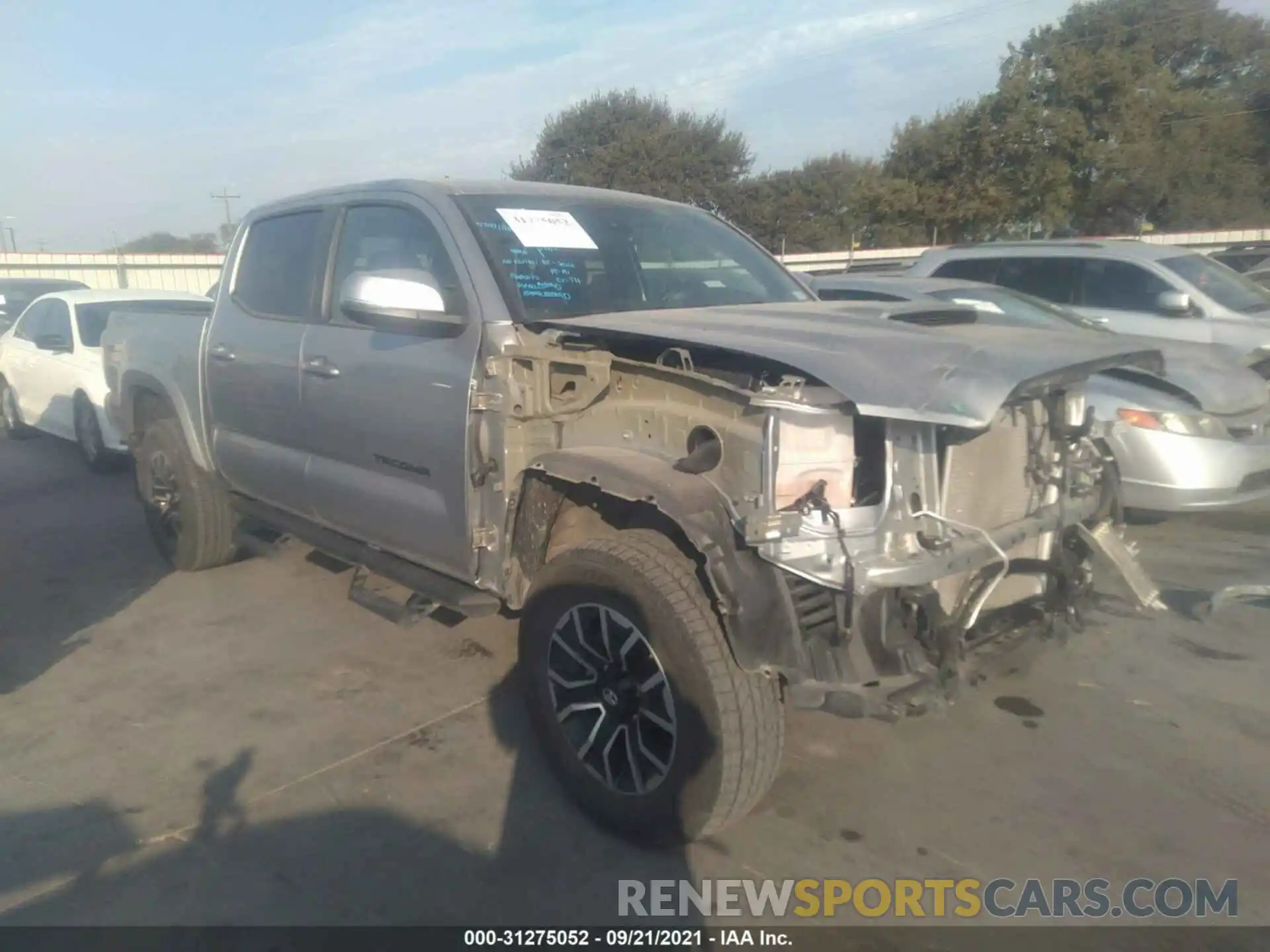 1 Photograph of a damaged car 3TMAZ5CN5LM118965 TOYOTA TACOMA 2WD 2020