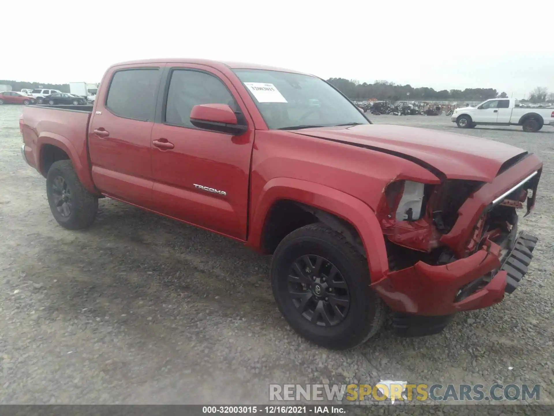 1 Photograph of a damaged car 3TMAZ5CN5LM124829 TOYOTA TACOMA 2WD 2020