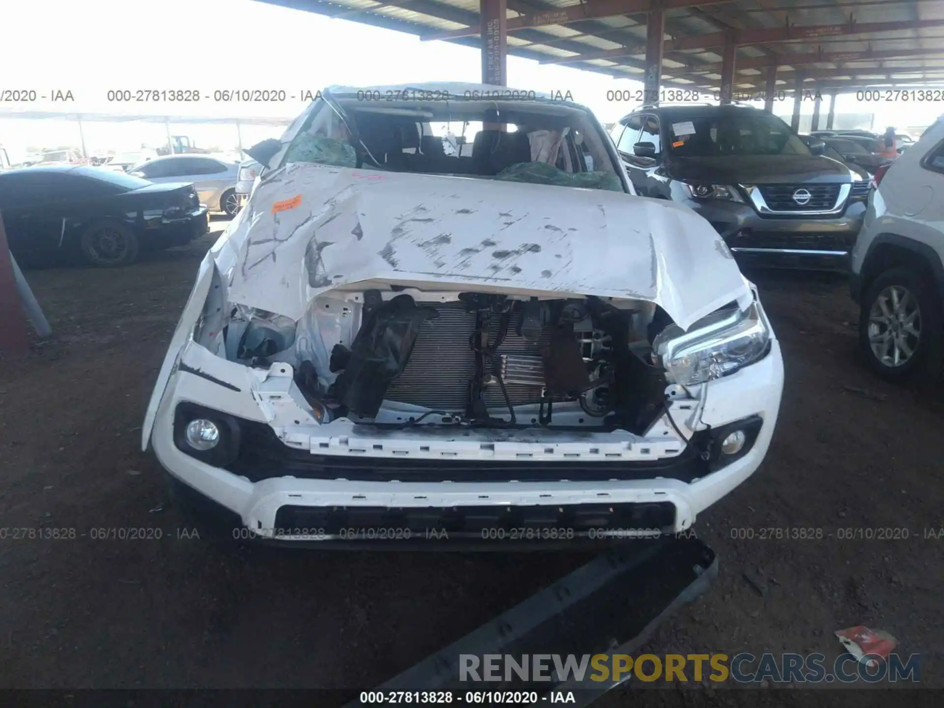 6 Фотография поврежденного автомобиля 3TMAZ5CN5LM128797 TOYOTA TACOMA 2WD 2020