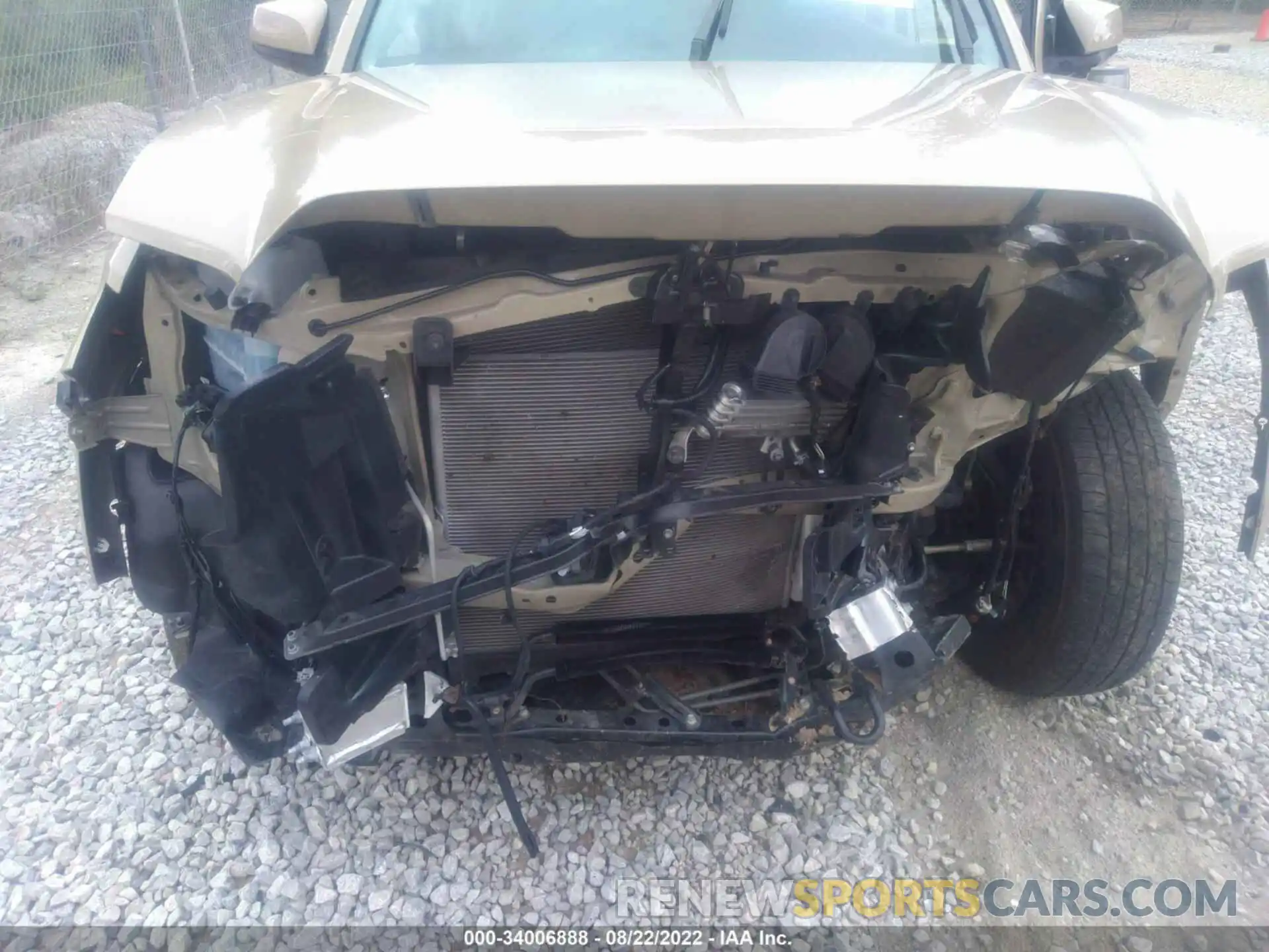 6 Photograph of a damaged car 3TMAZ5CN5LM130744 TOYOTA TACOMA 2WD 2020