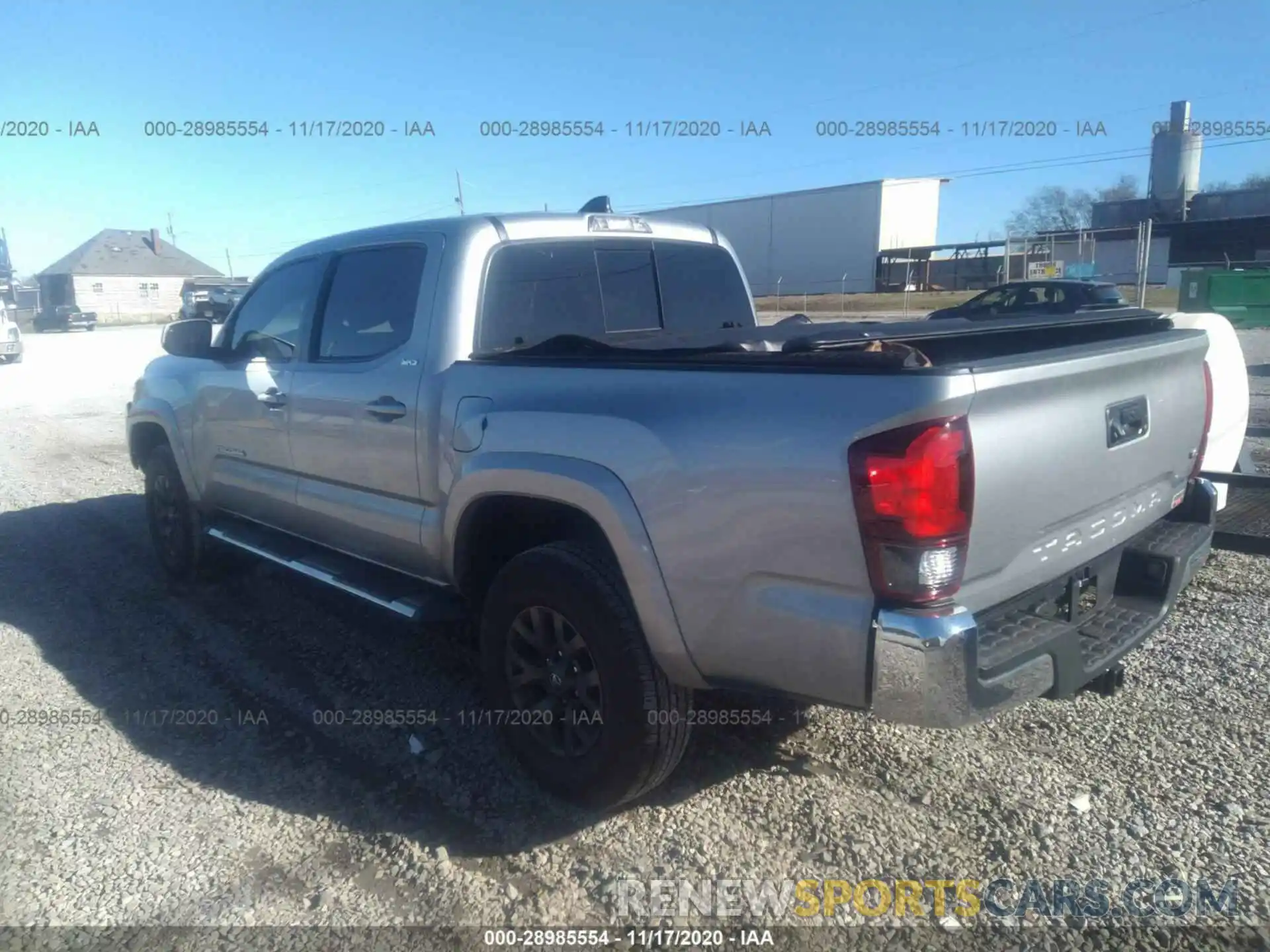 3 Photograph of a damaged car 3TMAZ5CN5LM132249 TOYOTA TACOMA 2WD 2020