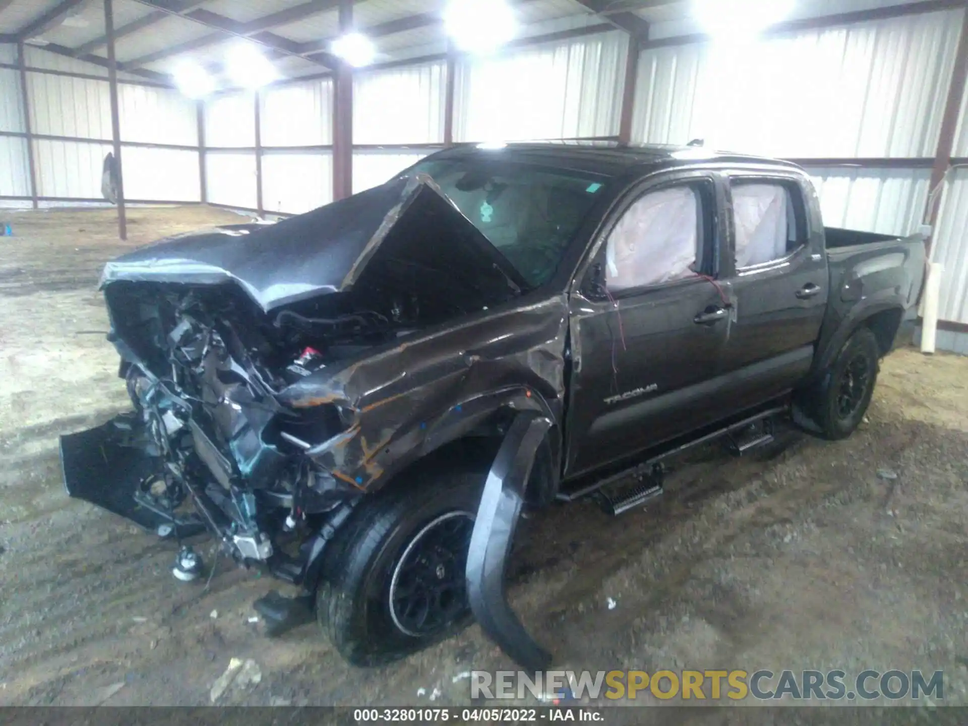 2 Photograph of a damaged car 3TMAZ5CN5LM135085 TOYOTA TACOMA 2WD 2020