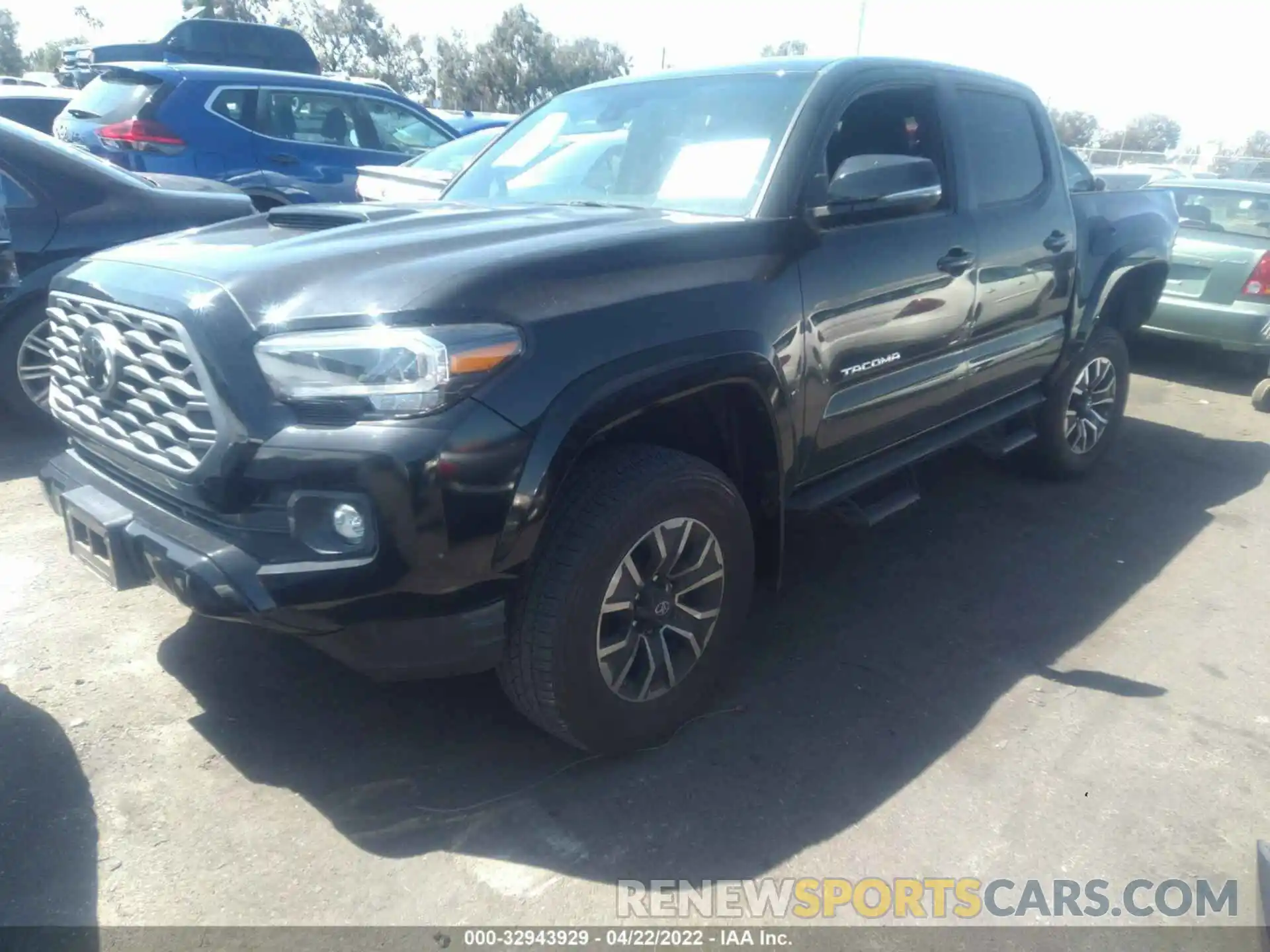 2 Photograph of a damaged car 3TMAZ5CN6LM114908 TOYOTA TACOMA 2WD 2020