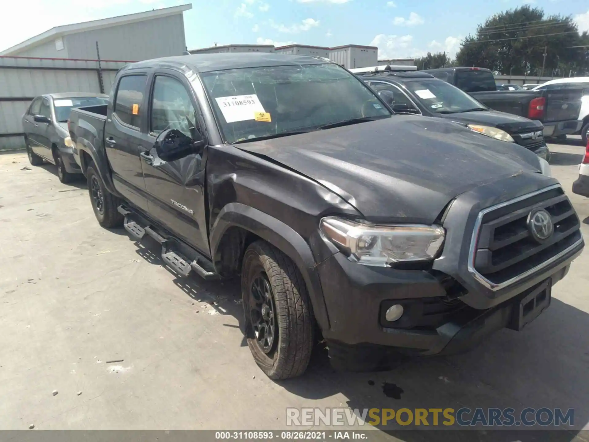 1 Фотография поврежденного автомобиля 3TMAZ5CN6LM120613 TOYOTA TACOMA 2WD 2020