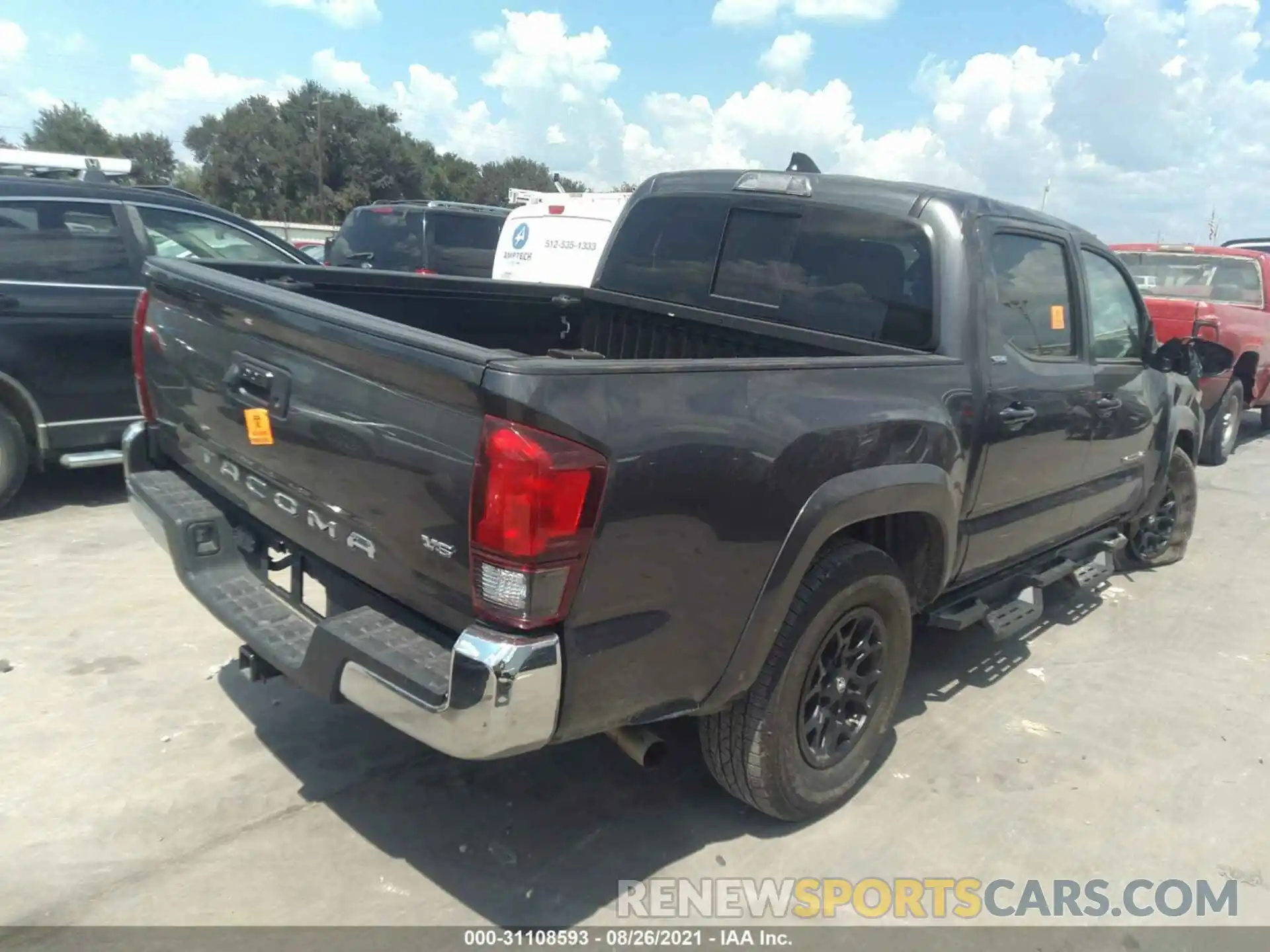 4 Photograph of a damaged car 3TMAZ5CN6LM120613 TOYOTA TACOMA 2WD 2020