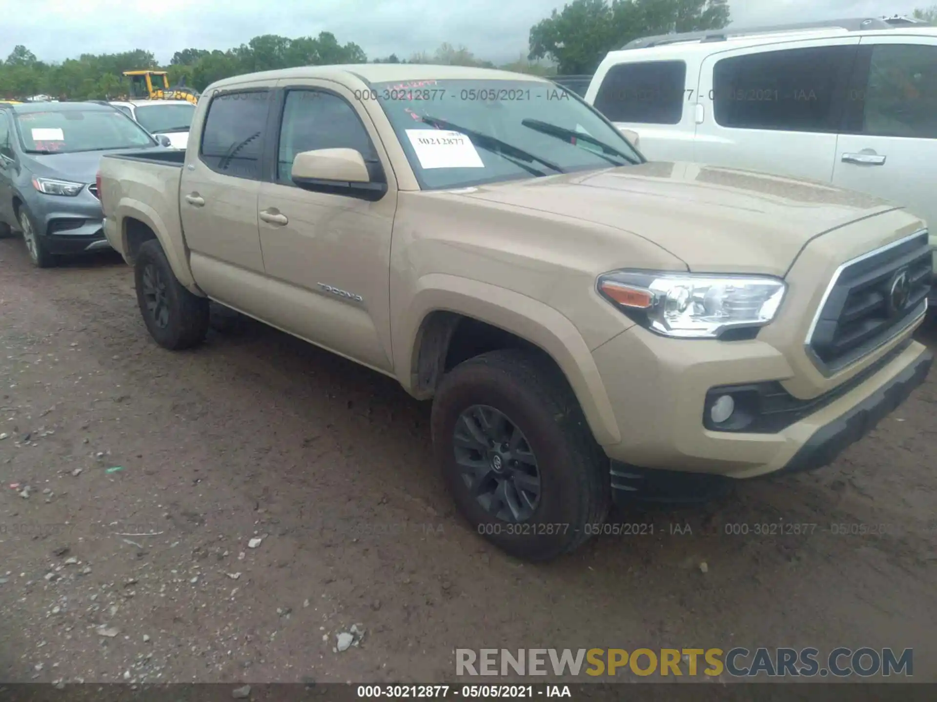 1 Photograph of a damaged car 3TMAZ5CN6LM125178 TOYOTA TACOMA 2WD 2020