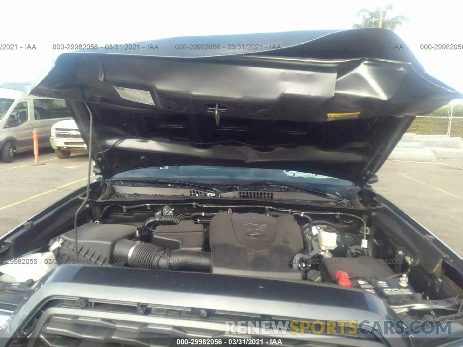 10 Photograph of a damaged car 3TMAZ5CN6LM128601 TOYOTA TACOMA 2WD 2020