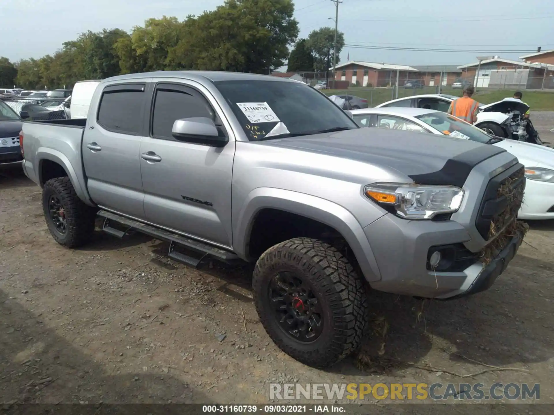 1 Photograph of a damaged car 3TMAZ5CN6LM132003 TOYOTA TACOMA 2WD 2020