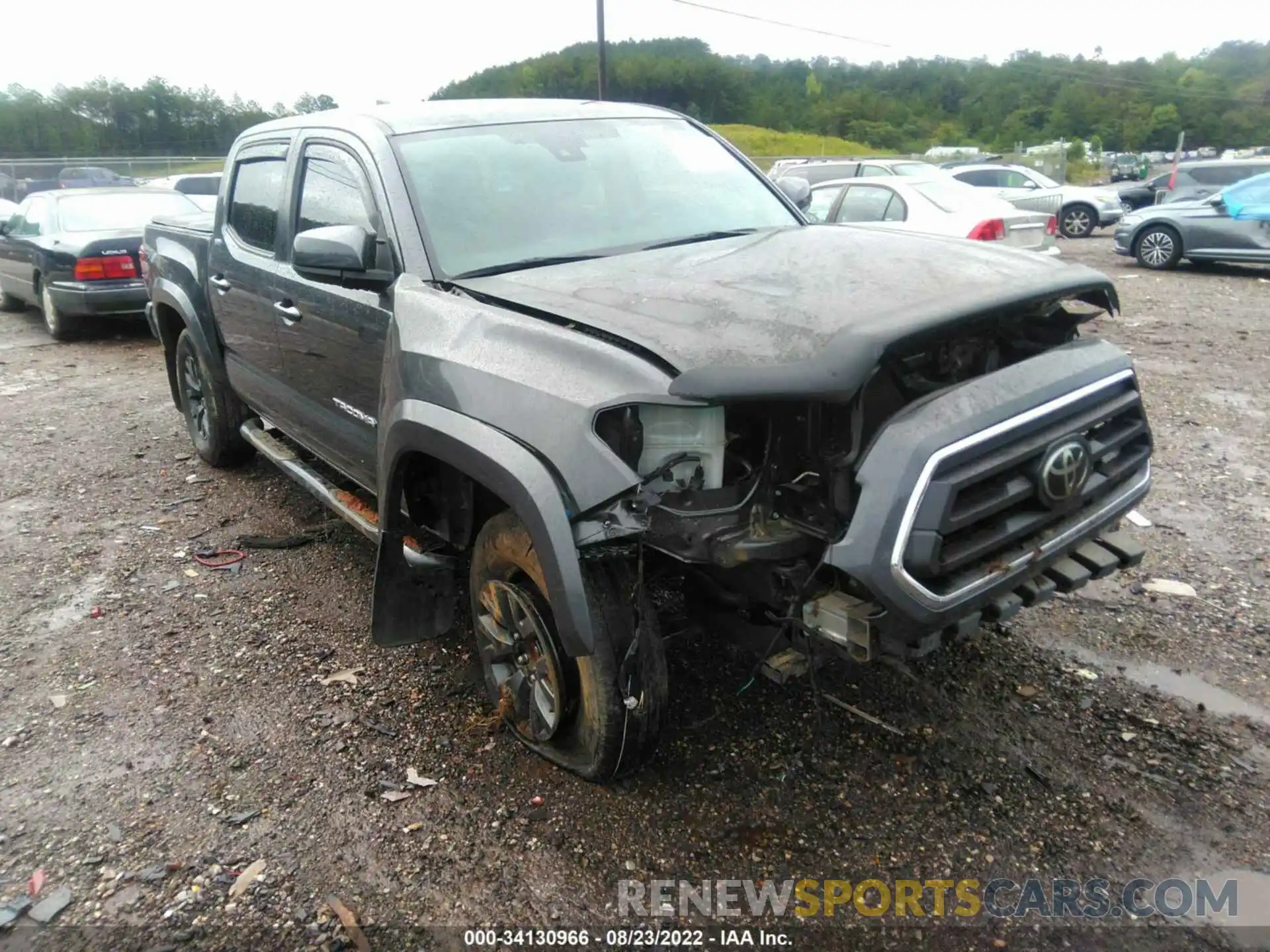 1 Фотография поврежденного автомобиля 3TMAZ5CN7LM118272 TOYOTA TACOMA 2WD 2020