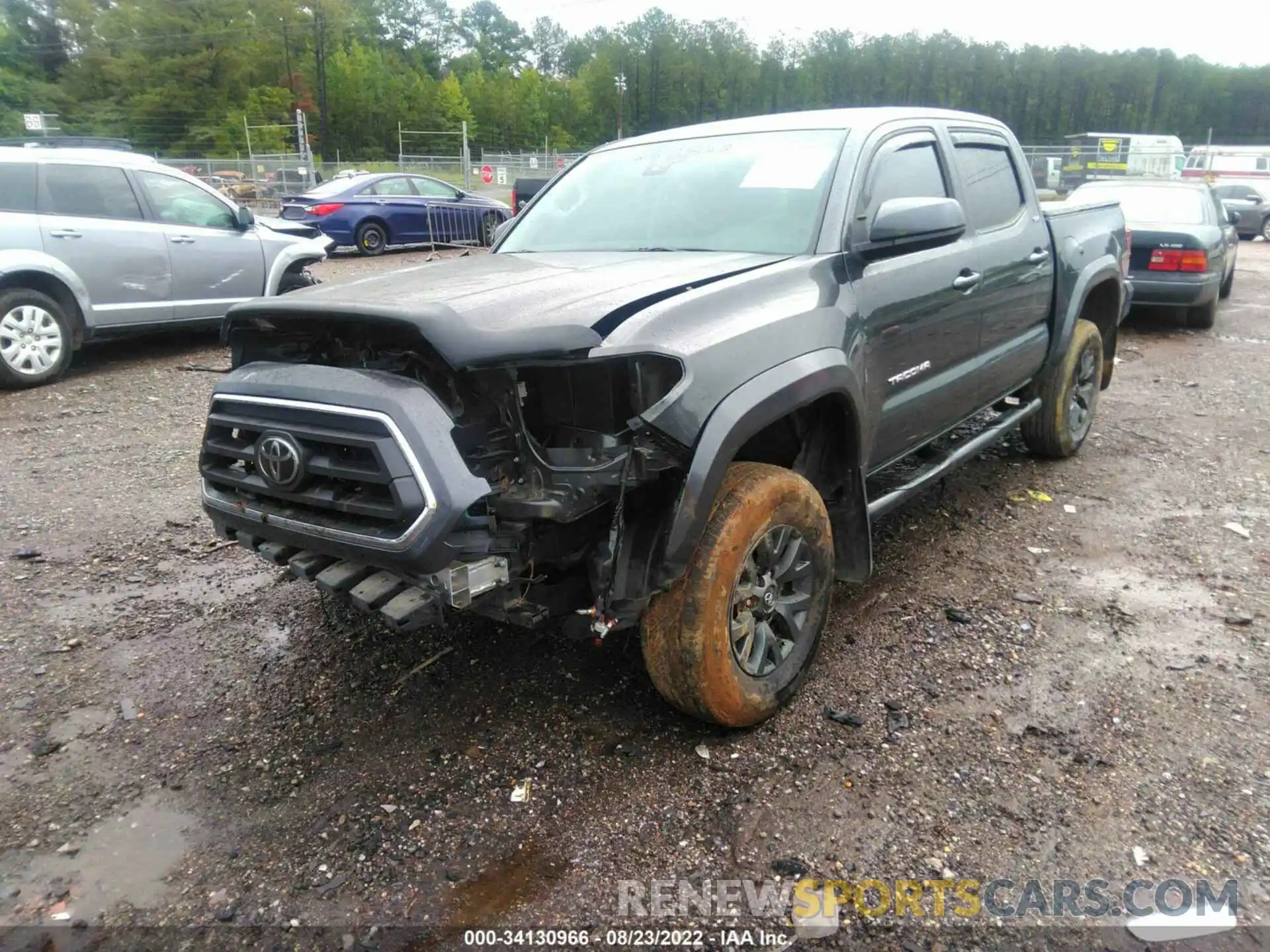 2 Фотография поврежденного автомобиля 3TMAZ5CN7LM118272 TOYOTA TACOMA 2WD 2020