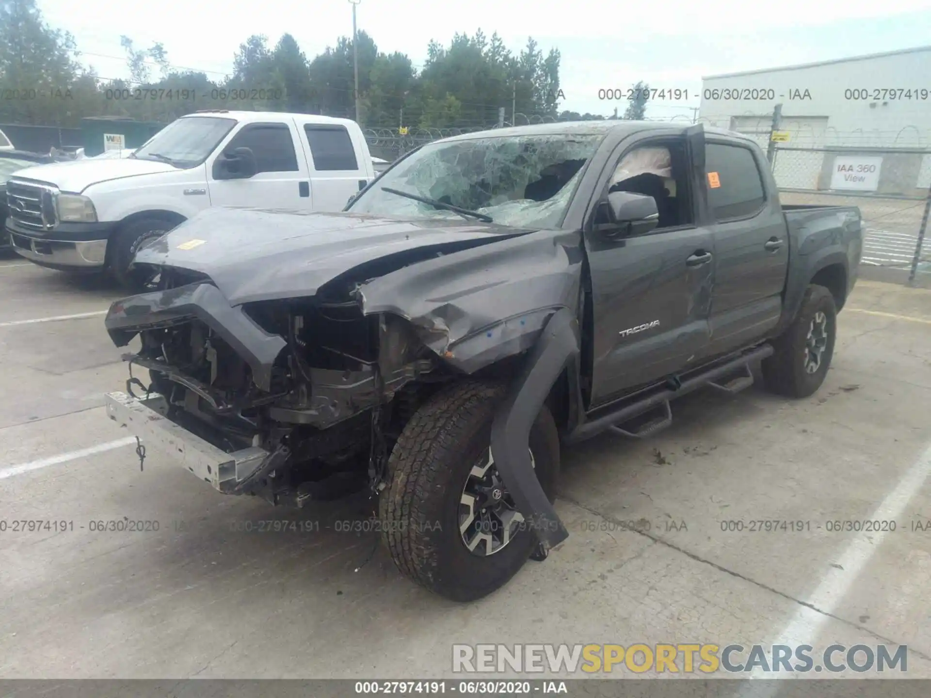 6 Photograph of a damaged car 3TMAZ5CN8LM123612 TOYOTA TACOMA 2WD 2020