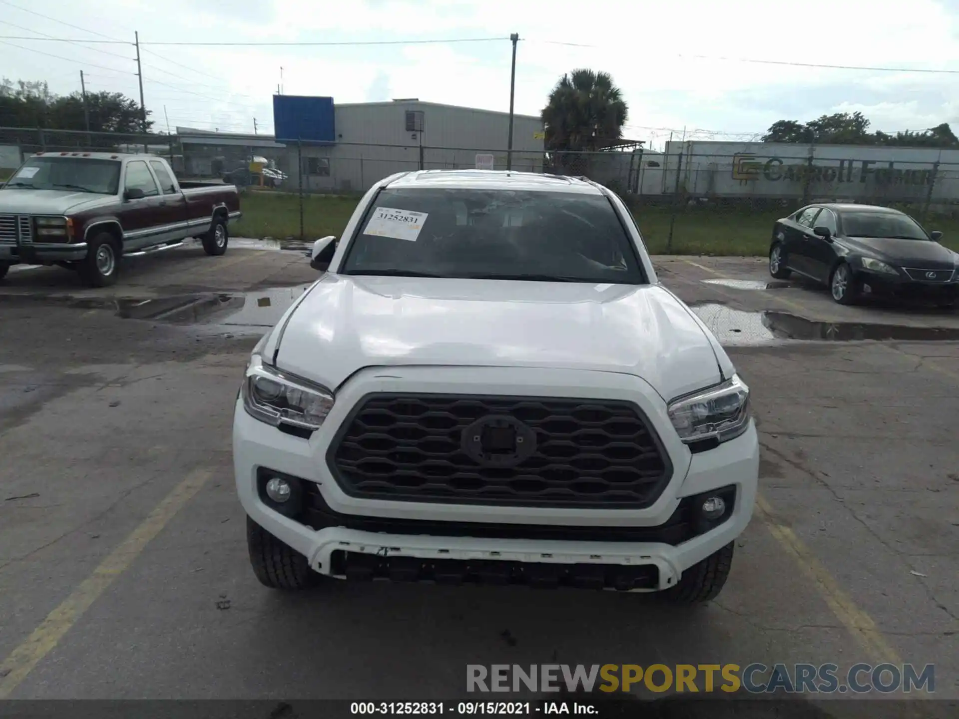 6 Photograph of a damaged car 3TMAZ5CN8LM127238 TOYOTA TACOMA 2WD 2020