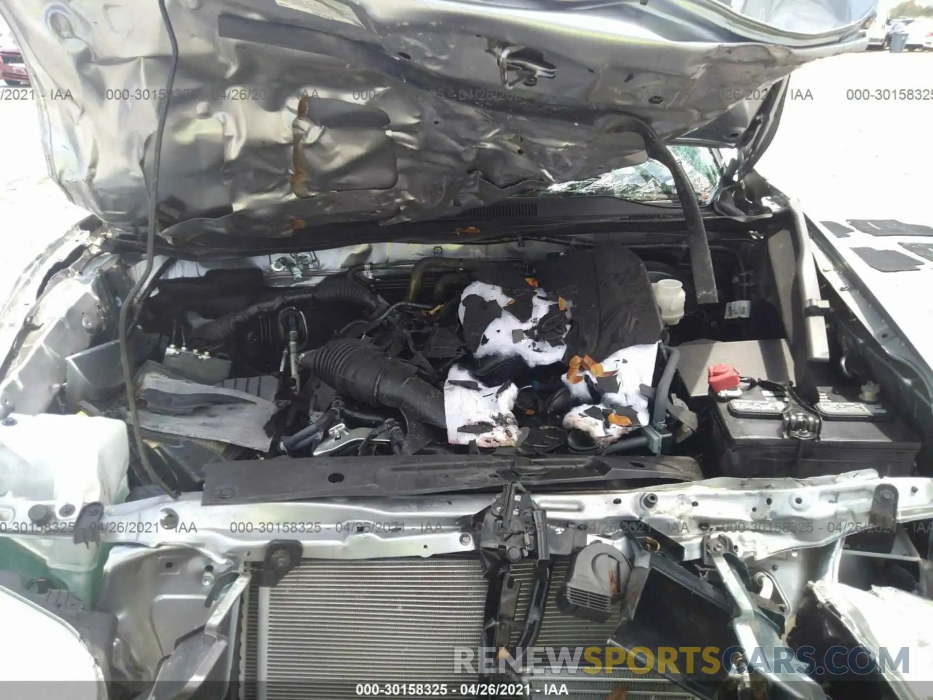 10 Фотография поврежденного автомобиля 3TMAZ5CN8LM128549 TOYOTA TACOMA 2WD 2020